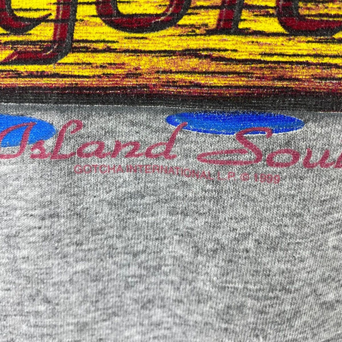 Gotcha × Vintage Pick!! Vtg 90's GOTCHA Surfing Big Back Top Tee Tshirt Size US M / EU 48-50 / 2 - 9 Thumbnail