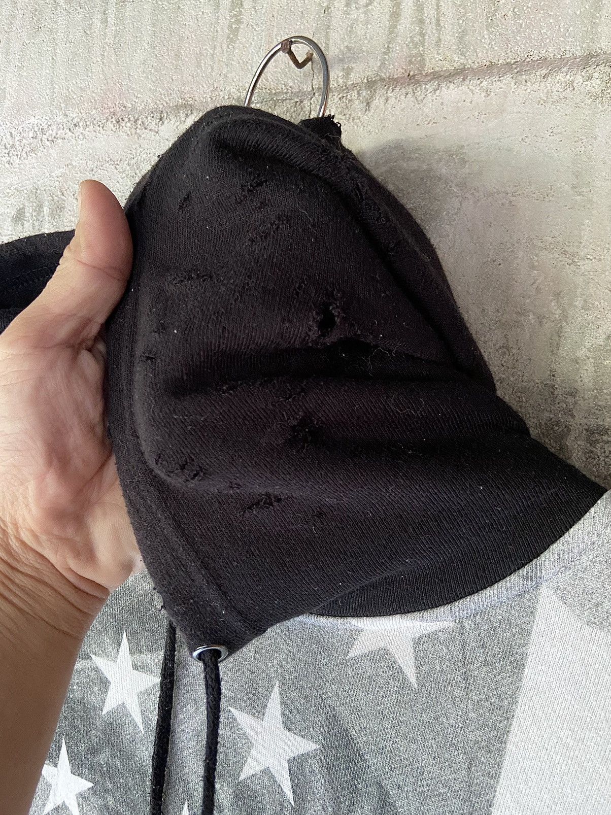 Hysteric Glamour × If Six Was Nine × Japanese Brand B ONE SOUL DISTRESSED HOODIE AMERICAN FLAG Size US L / EU 52-54 / 3 - 14 Thumbnail