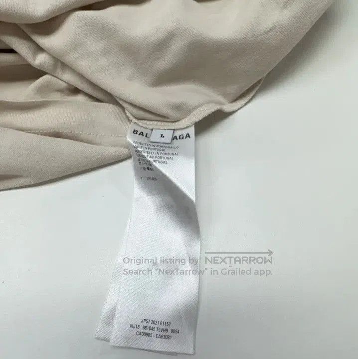 Balenciaga Balenciaga Classic White Short Sleeve T. Size US M / EU 48-50 / 2 - 4 Thumbnail