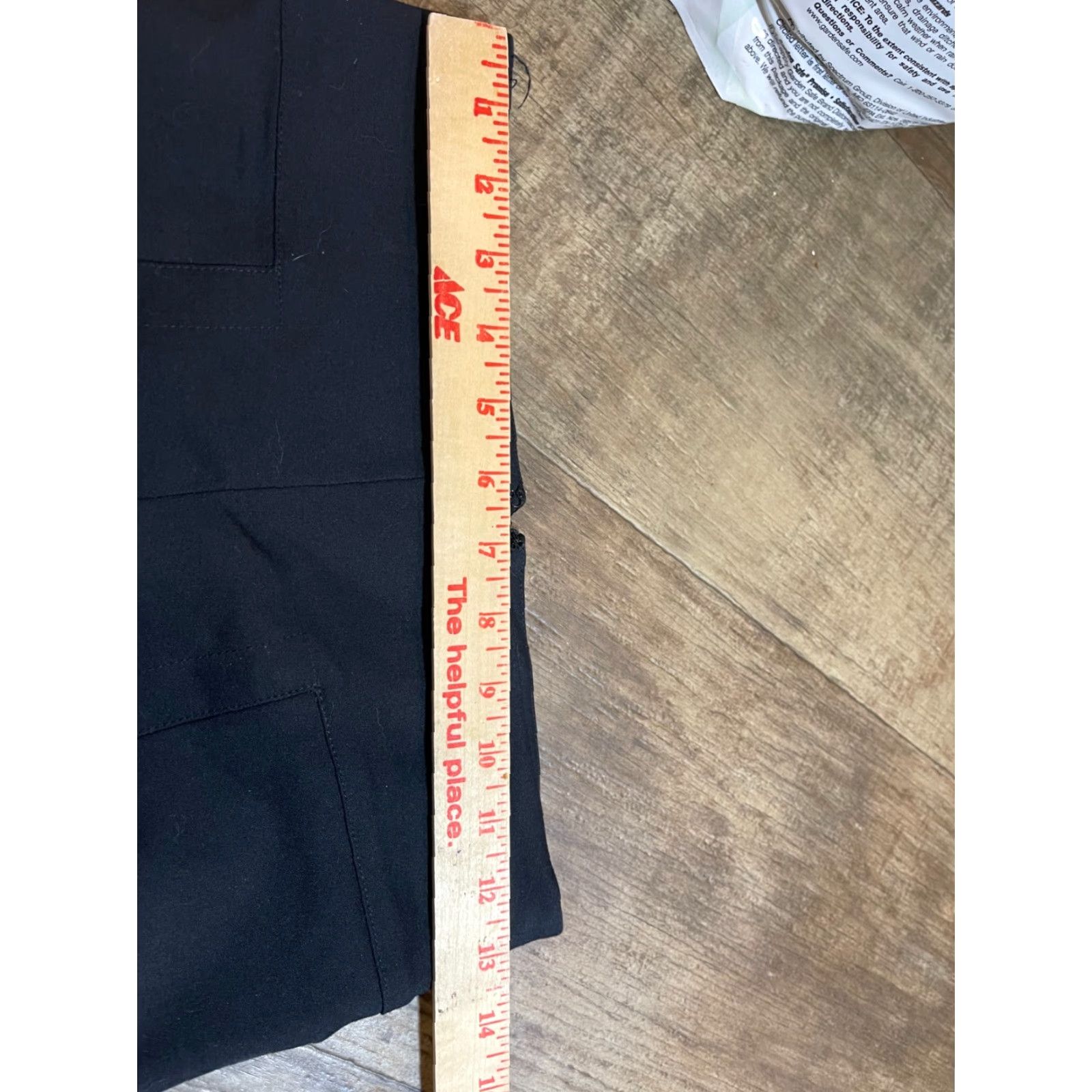 By Malene Birger Malene Birger Pants Women's 34 Black Flat Front High Rise Ankle Zipper Stretch Pants Business 34 Women Size 24" / US 00 / IT 34 - 5 Thumbnail