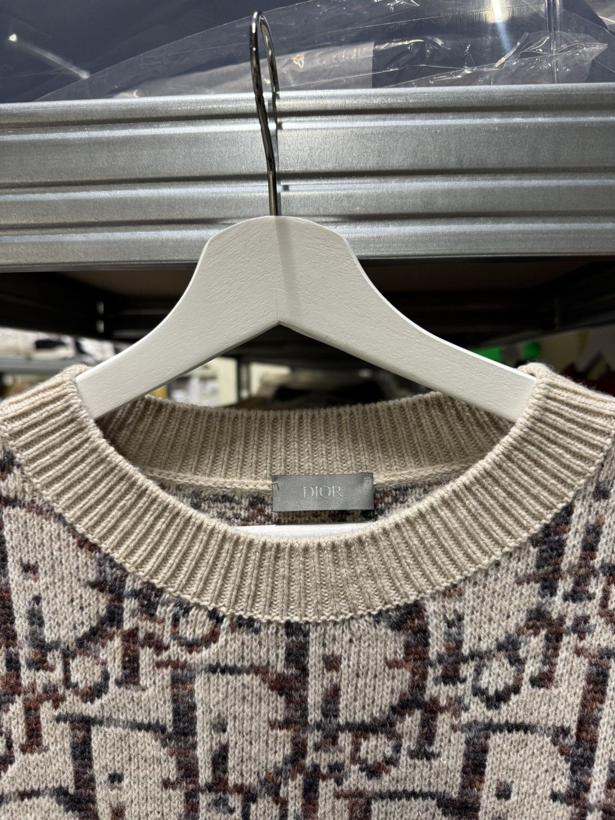 Dior Dior Oblique Jacquard Knitted Sweater RETAIL 1800$ Size US XL / EU 56 / 4 - 3 Thumbnail