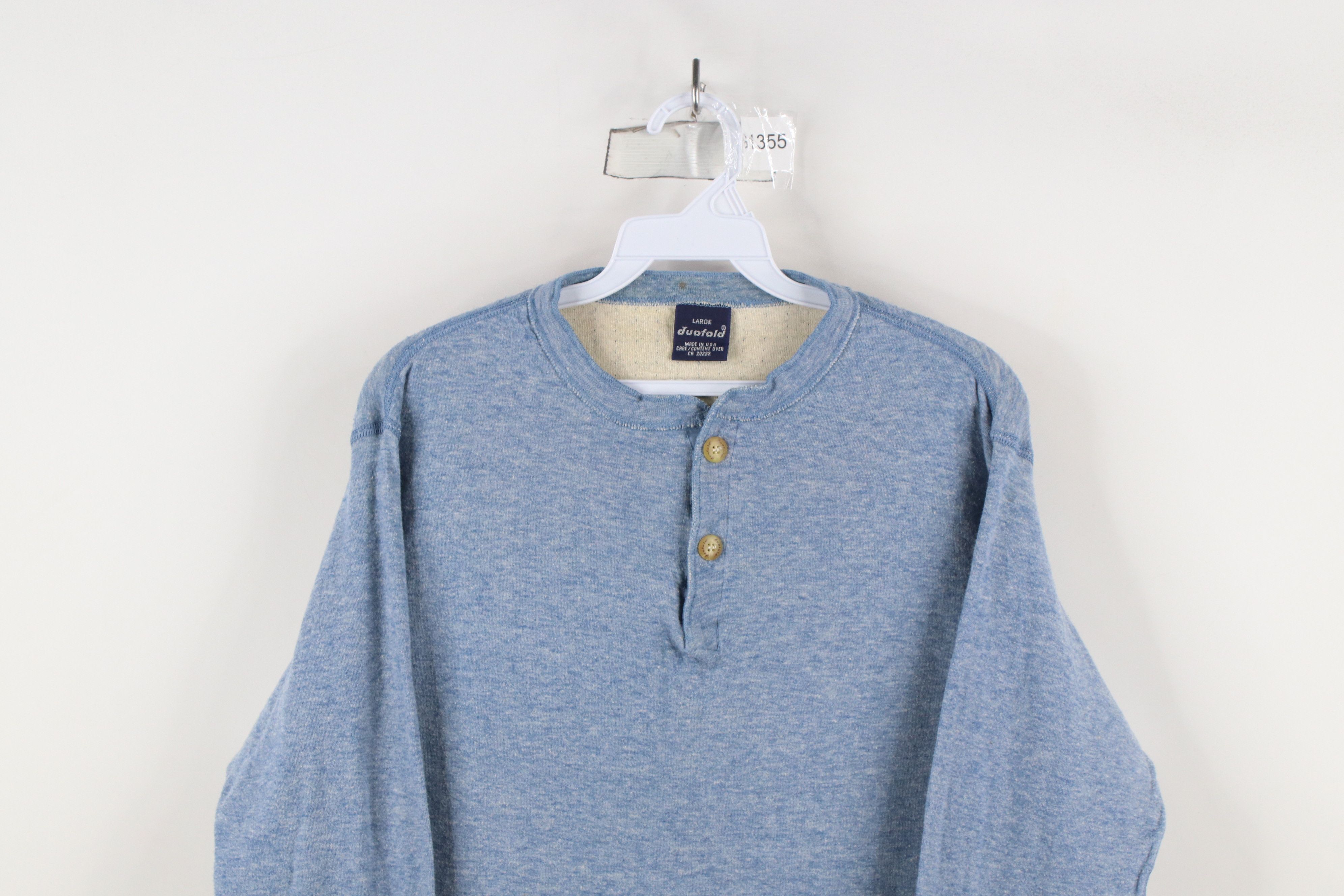 Vintage Vintage 70s Streetewar Wall Thermal Henley T-Shirt USA Size US L / EU 52-54 / 3 - 2 Thumbnail