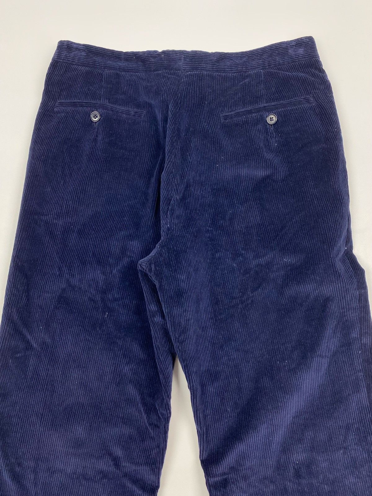 Vintage 90s Vintage Massarbeit Zegna Cloth Corduroy High Rise Pants Size US 32 / EU 48 - 9 Thumbnail