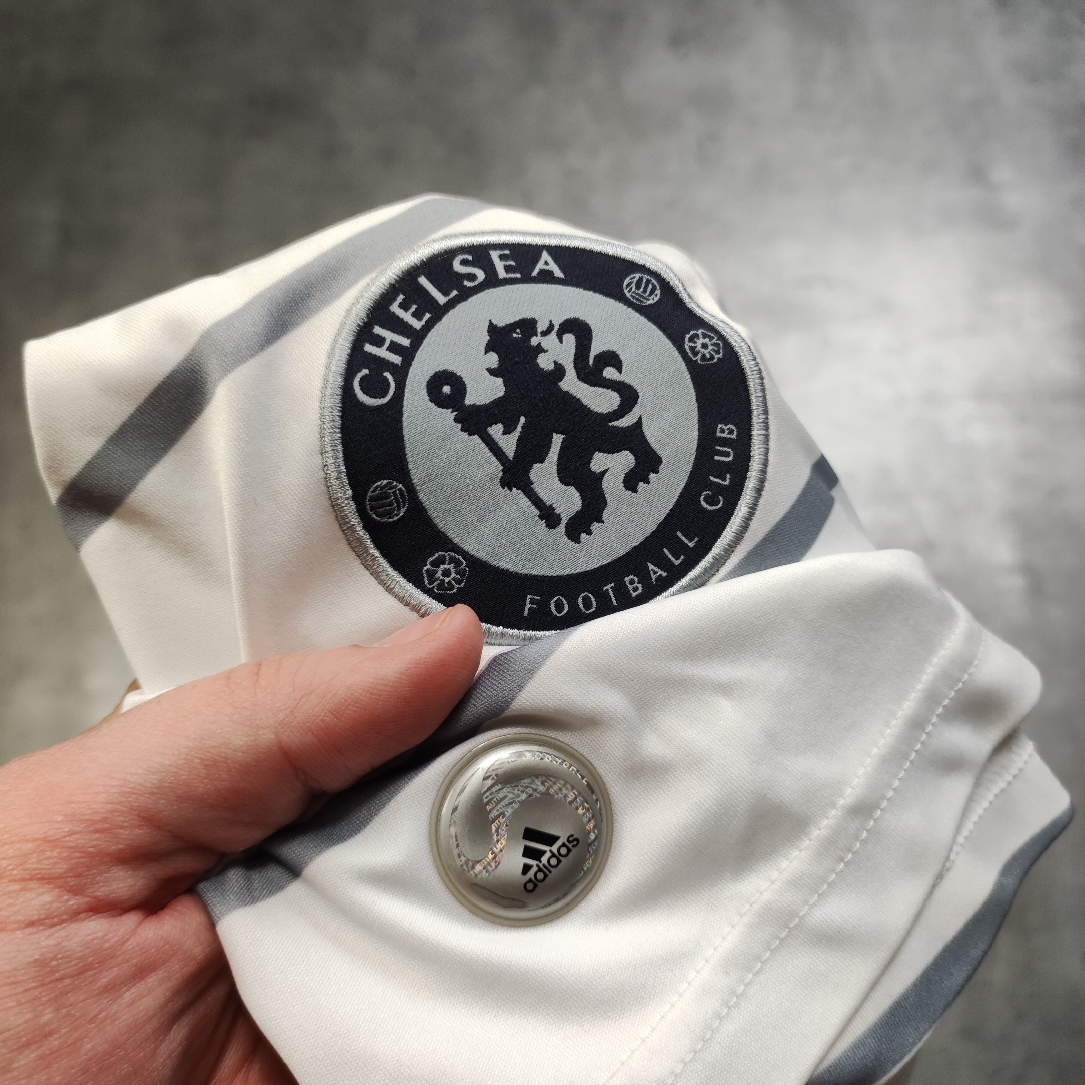 Chelsea Soccer × Vintage Vintage RARE 2009 Third Chelsea London Adidas Jersey Size US S / EU 44-46 / 1 - 5 Thumbnail
