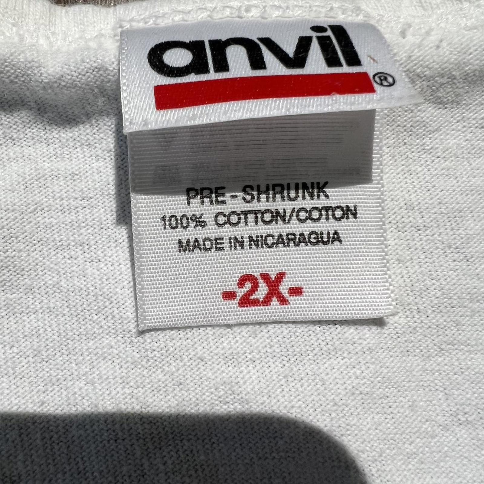 Anvil Vintage 90s Spankys RV Marine Parker Arizona White Tank Top Size US XXL / EU 58 / 5 - 5 Thumbnail