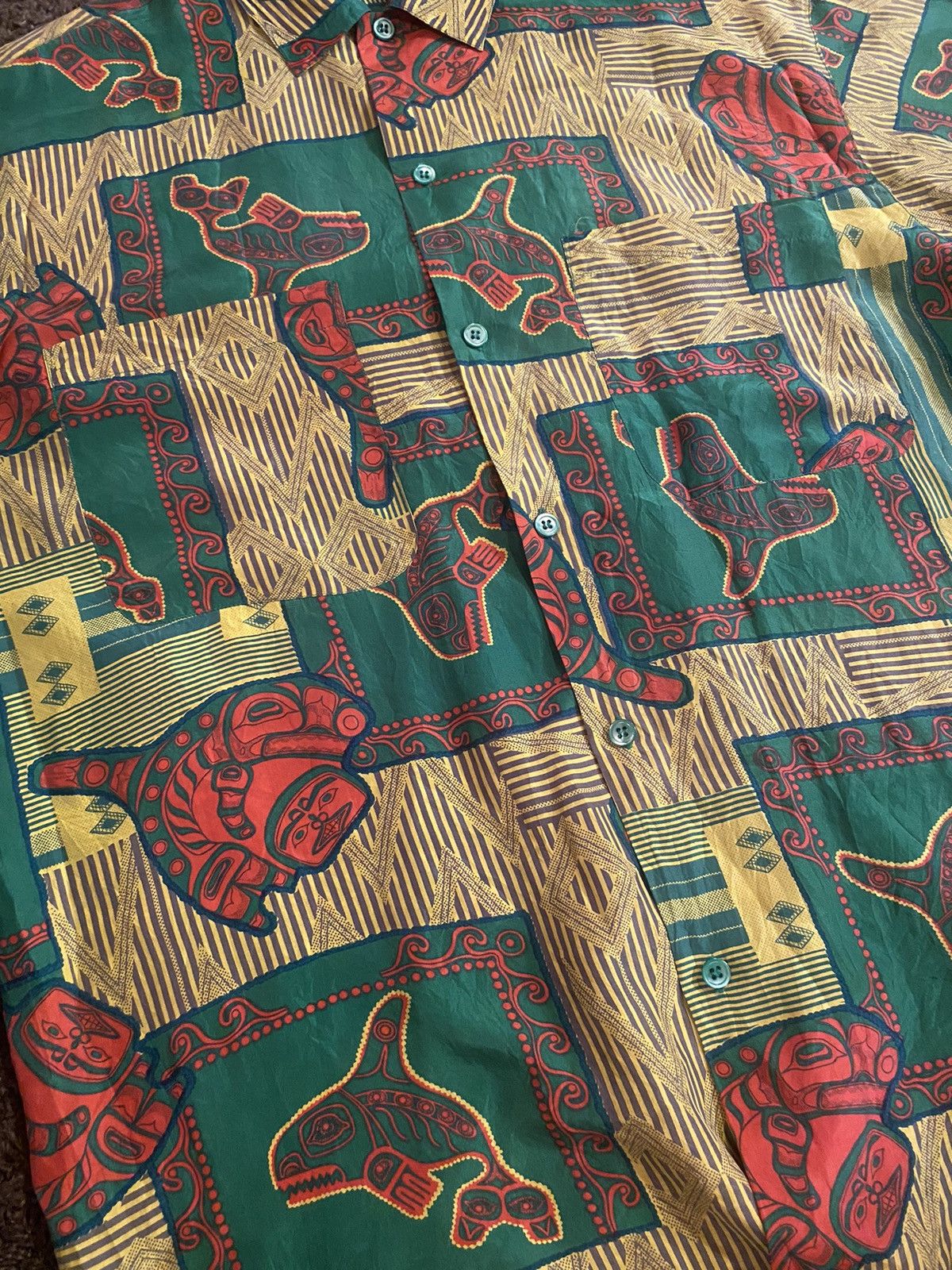 Vintage Vintage Silks’ Shirt Size US L / EU 52-54 / 3 - 3 Thumbnail