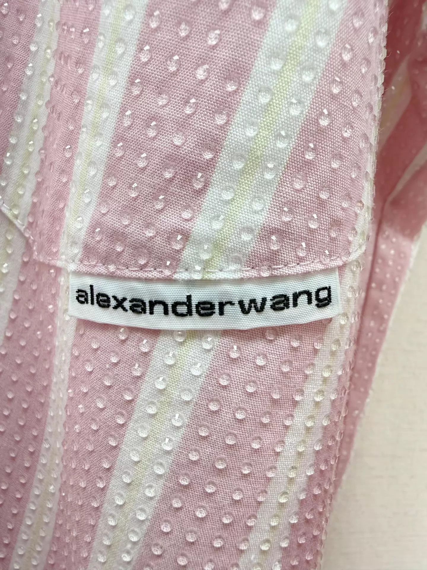 Alexander Wang Alexanderwang new full diamond shirt jacket XS authentic Size XS / US 0-2 / IT 36-38 - 2 Thumbnail