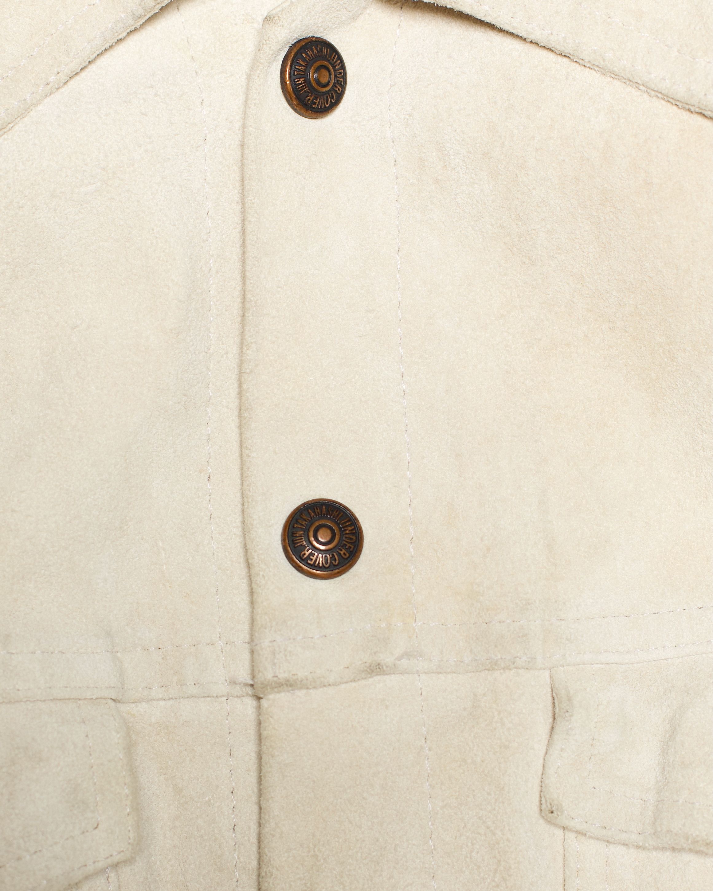 Undercover Undercover Autumn-Winter 1997/98 'Leaf' Suede Jacket Size US L / EU 52-54 / 3 - 4 Thumbnail