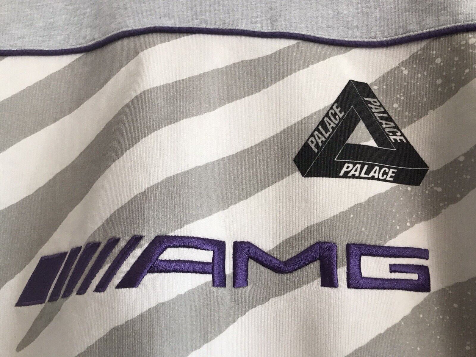Mercedes-Benz × Palace Palace AMG Technical Crew White Size US XL / EU 56 / 4 - 4 Thumbnail