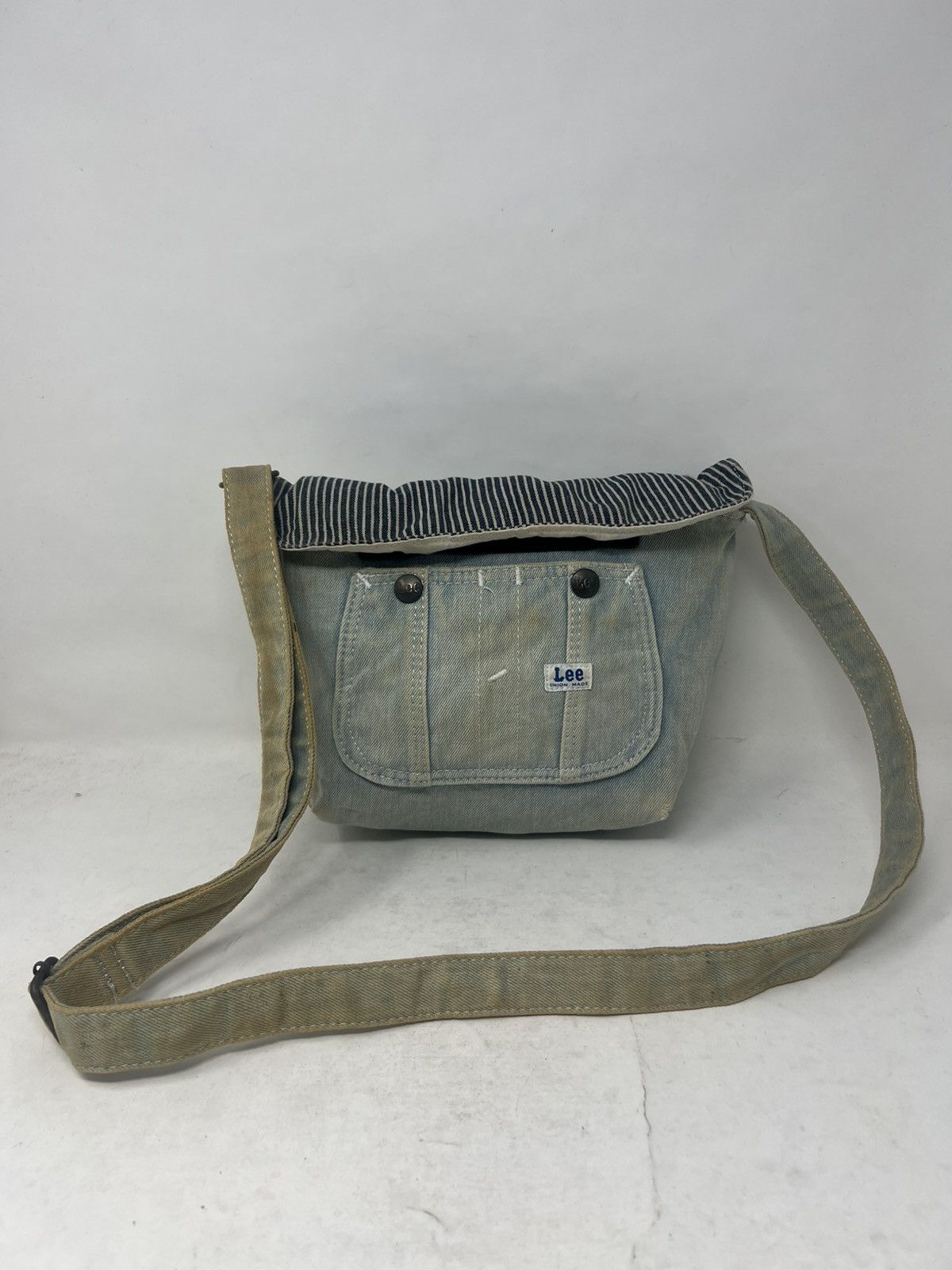 Lee Vintage Lee Union Made Denim Fade Cross body Bag Size ONE SIZE - 1 Thumbnail