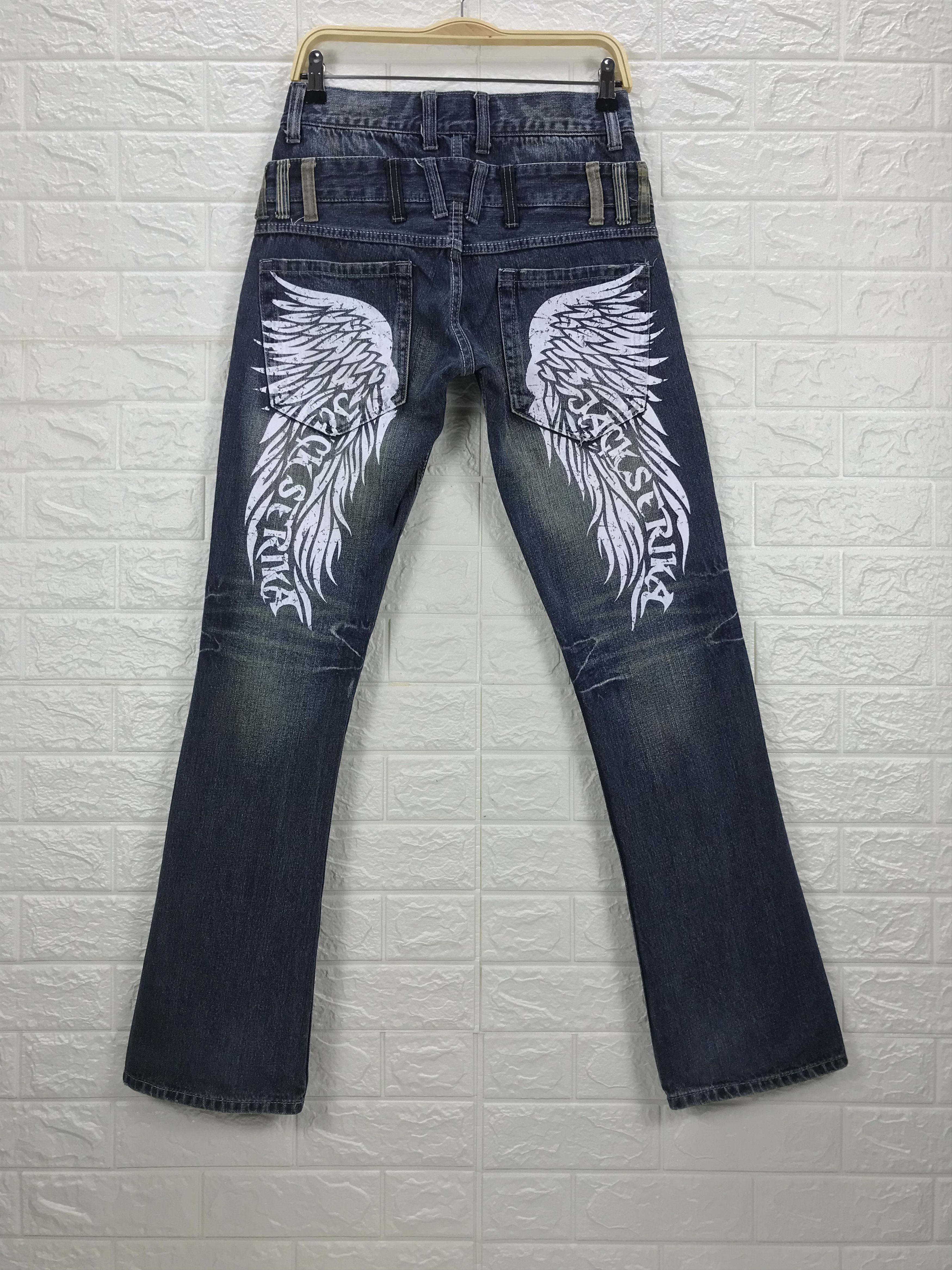 Japanese Brand Vintage Japanese Jack Serika Wings Printed Jeans Size US 30 / EU 46 - 1 Thumbnail