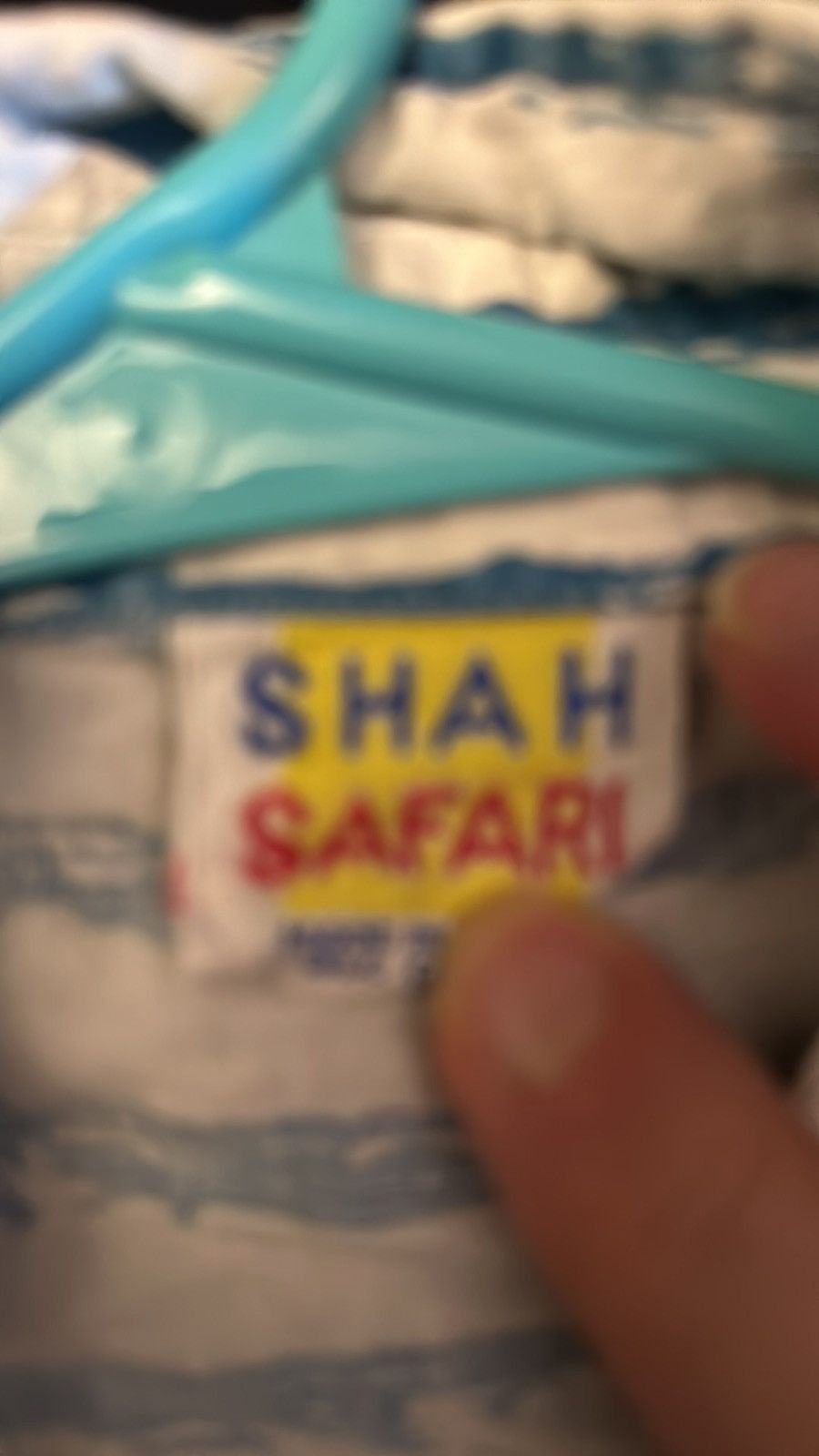 Vintage Vintage 80’s Shah Safari Shirt Size US L / EU 52-54 / 3 - 3 Thumbnail