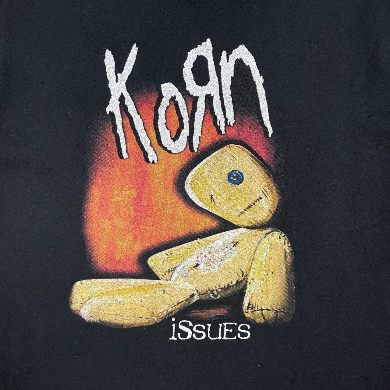 Band Tees Korn Issues Album Promo Bootleg T Shirt Black Size M Size US M / EU 48-50 / 2 - 2 Thumbnail