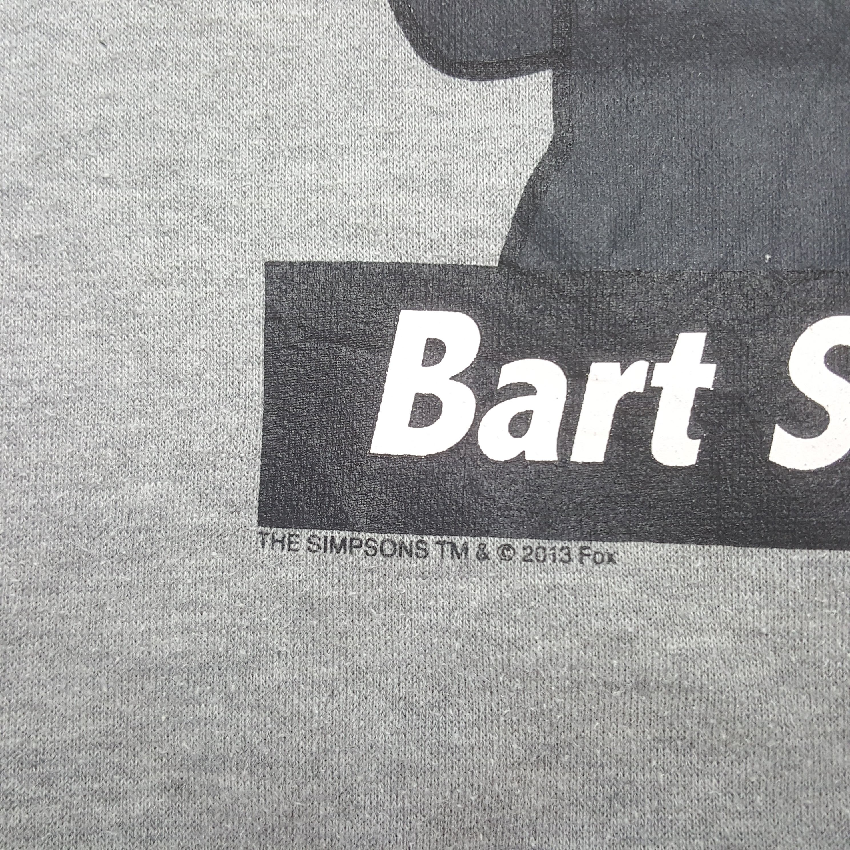 The Simpsons Vintage The Simpsons Bart Cartoon Sweatshirt C293N25 Size US M / EU 48-50 / 2 - 7 Thumbnail