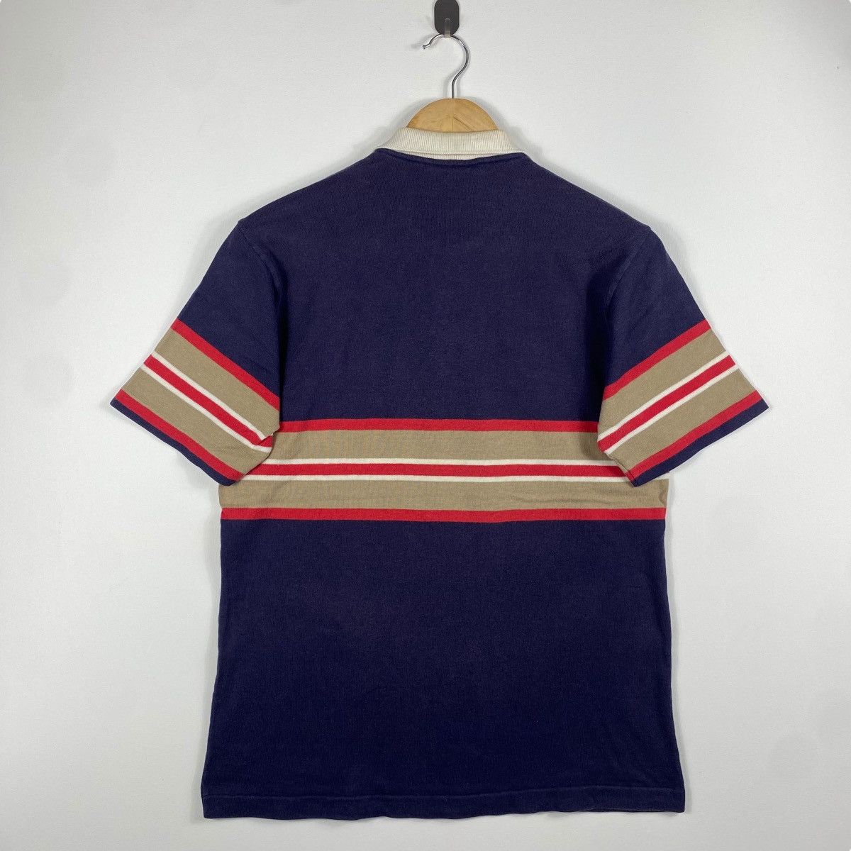 Canterbury of New Zealand × Vintage Vintage 80's CANTERBURY Of NEW ZEALAND Striped Polo Rugby Size US S / EU 44-46 / 1 - 4 Thumbnail