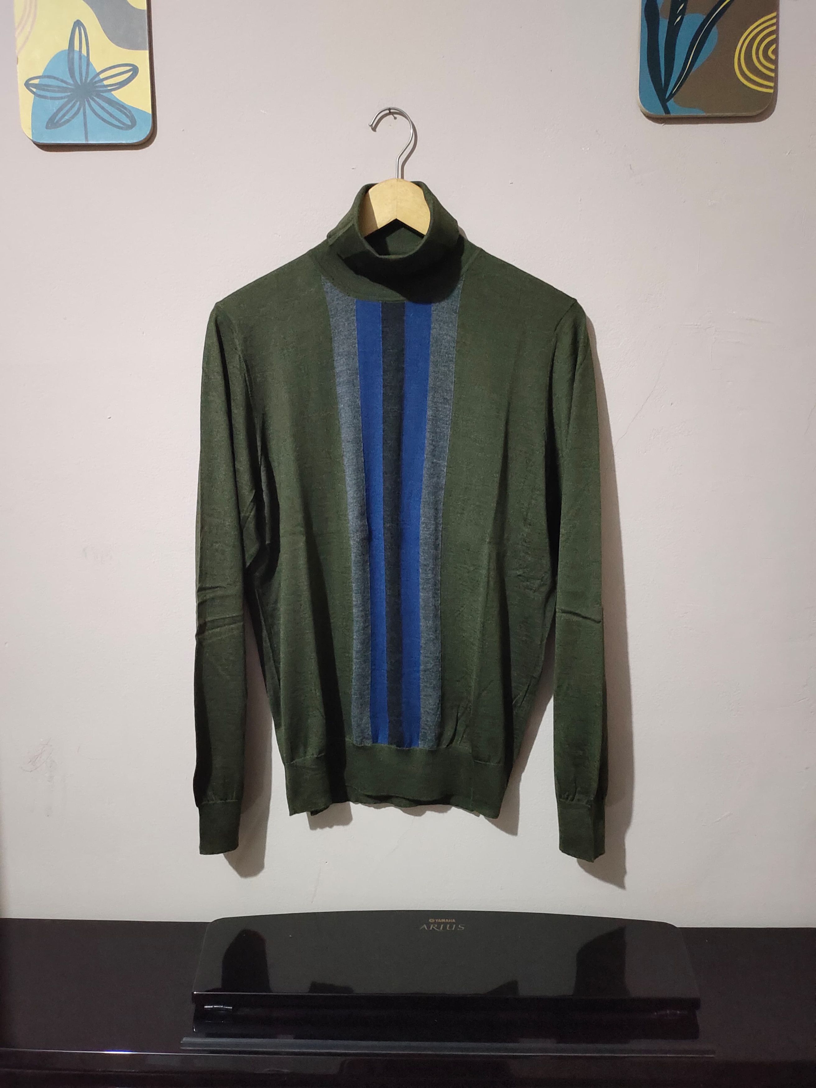 Drumohr Cashmere Turtleneck Sweater Made in Italy