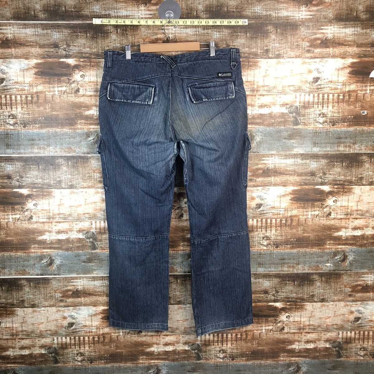 Columbia DL Columbia Blue Cargo Multipocket Pants #C306 Size US 34 / EU 50 - 16 Thumbnail