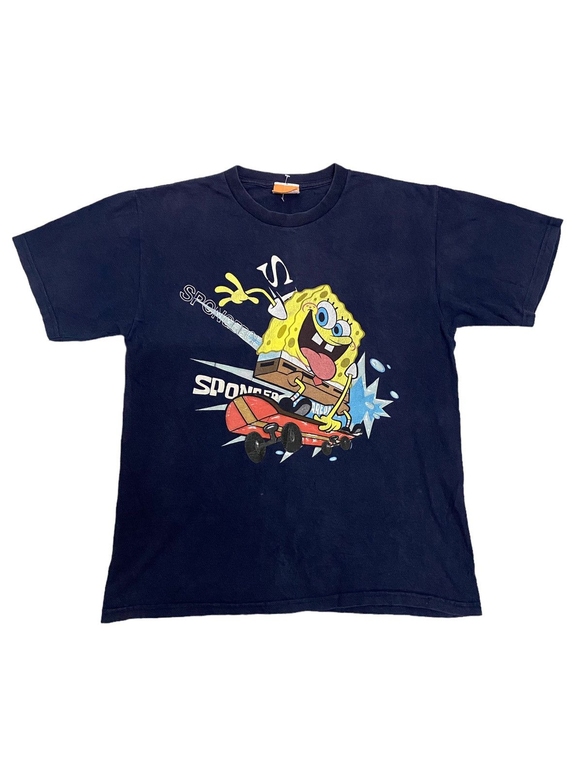 Vintage Spongebob Skateboard Nickelodeon Tee