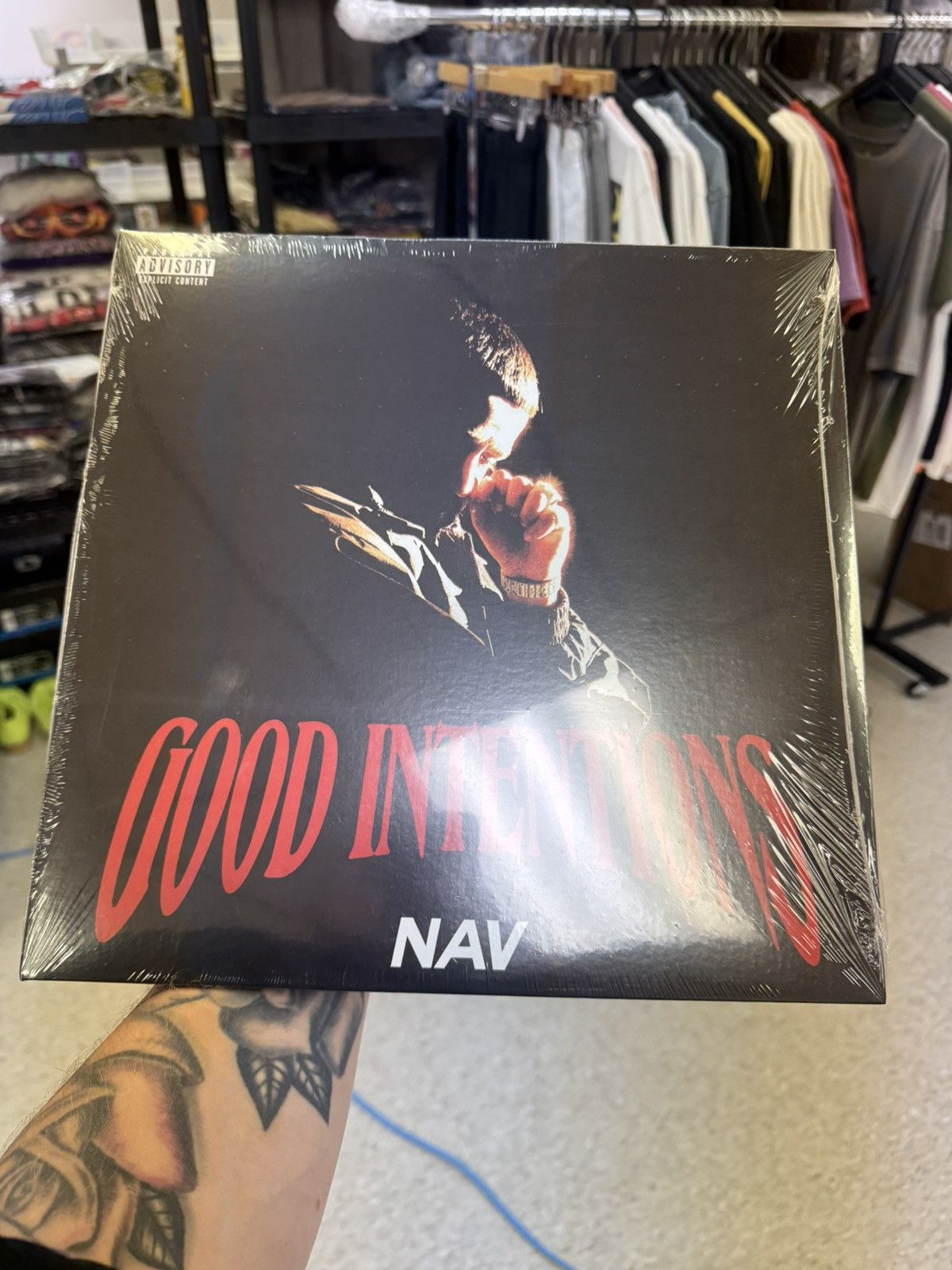 NAV NAV Good Intentions Vinyl 2XLP + Signed Cover Size ONE SIZE - 3 Thumbnail