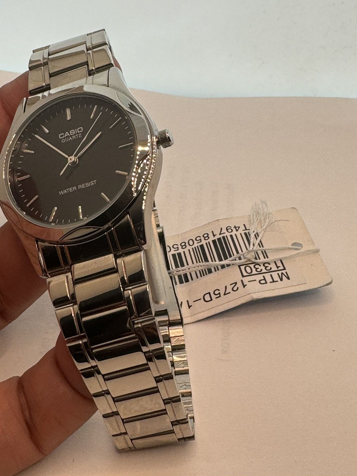 Casio Casio Watch Stainless Steel, 37mm Diameter, Brand New Size 38 - 10 Thumbnail