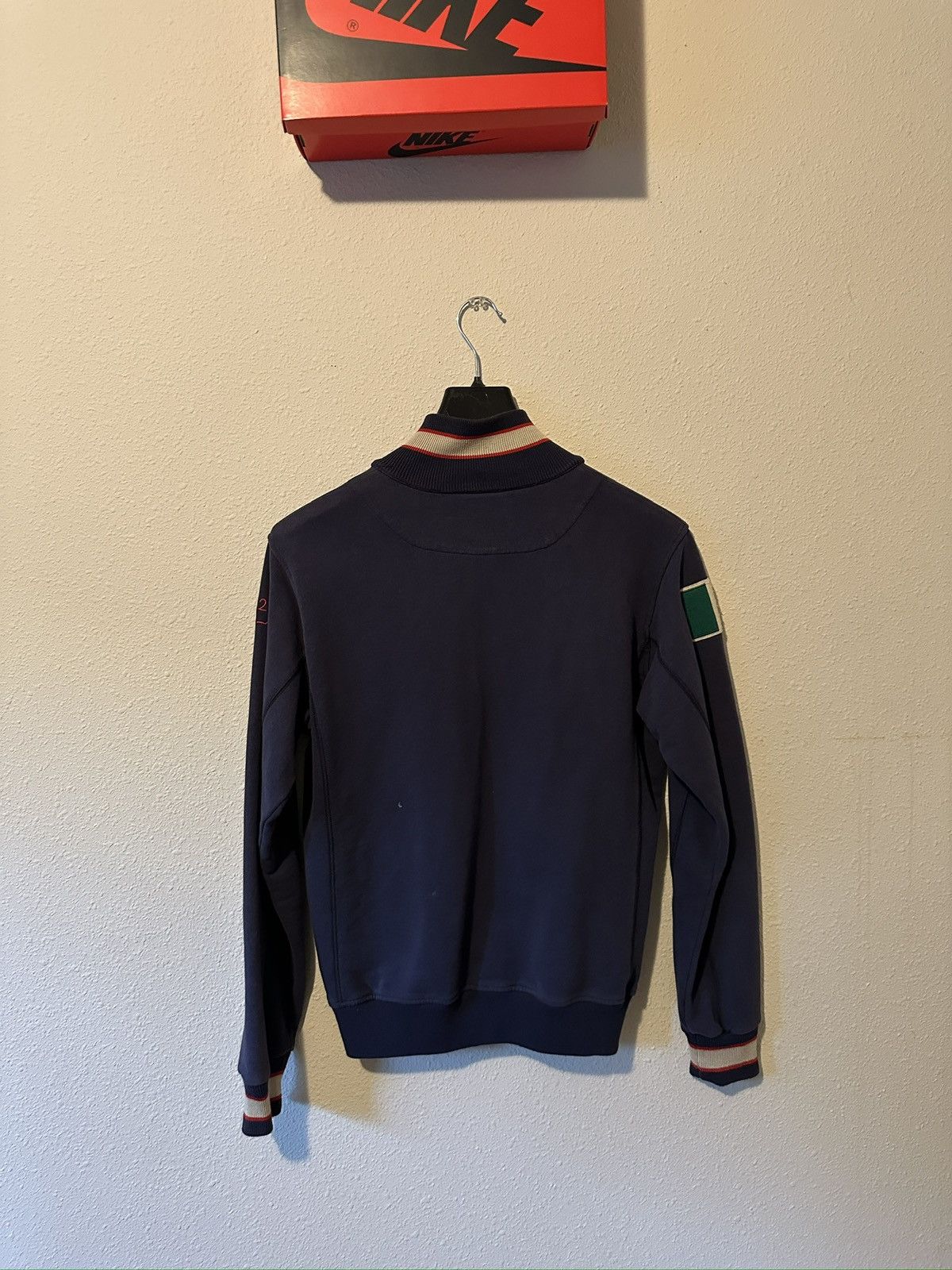 HYDROGEN Hydrogen x FIAT Luxury Track Jacket Navy Motorsport Zip-Up Size US M / EU 48-50 / 2 - 2 Thumbnail