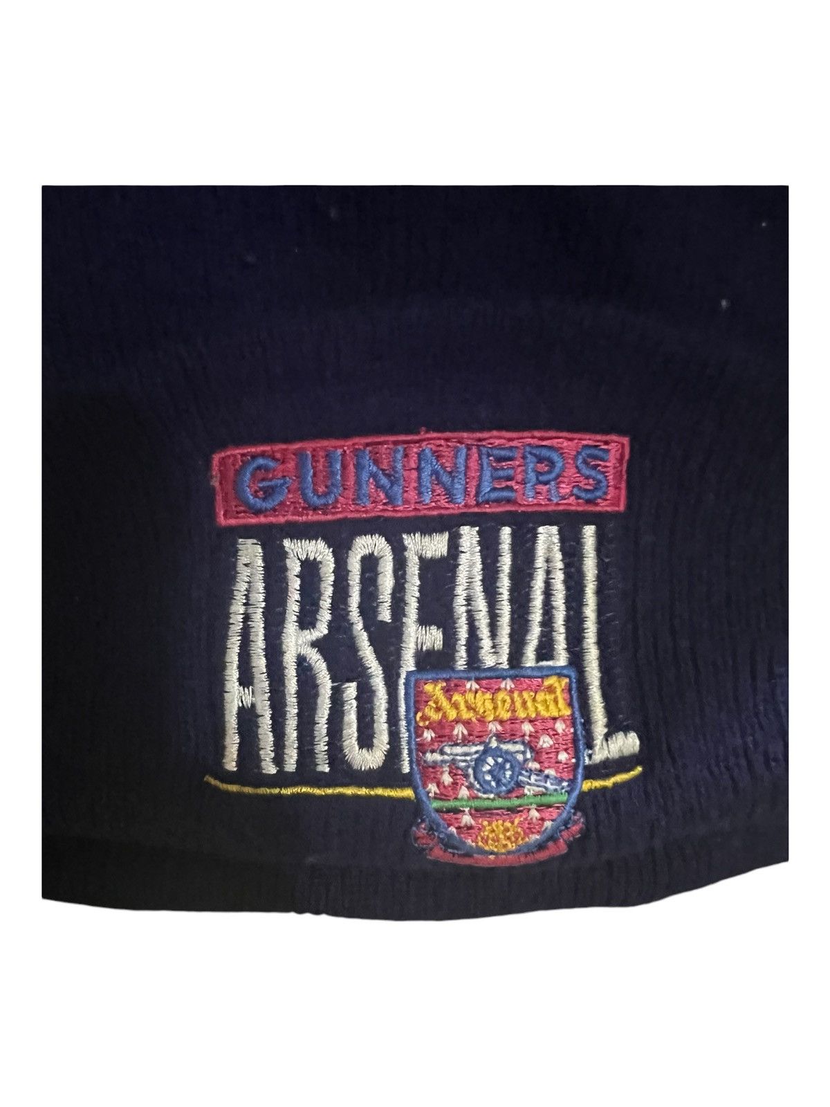 Unknown London Vintage 1980s Arsenal Gunners Kick Pro Sport Watch Beanie Size ONE SIZE - 3 Thumbnail