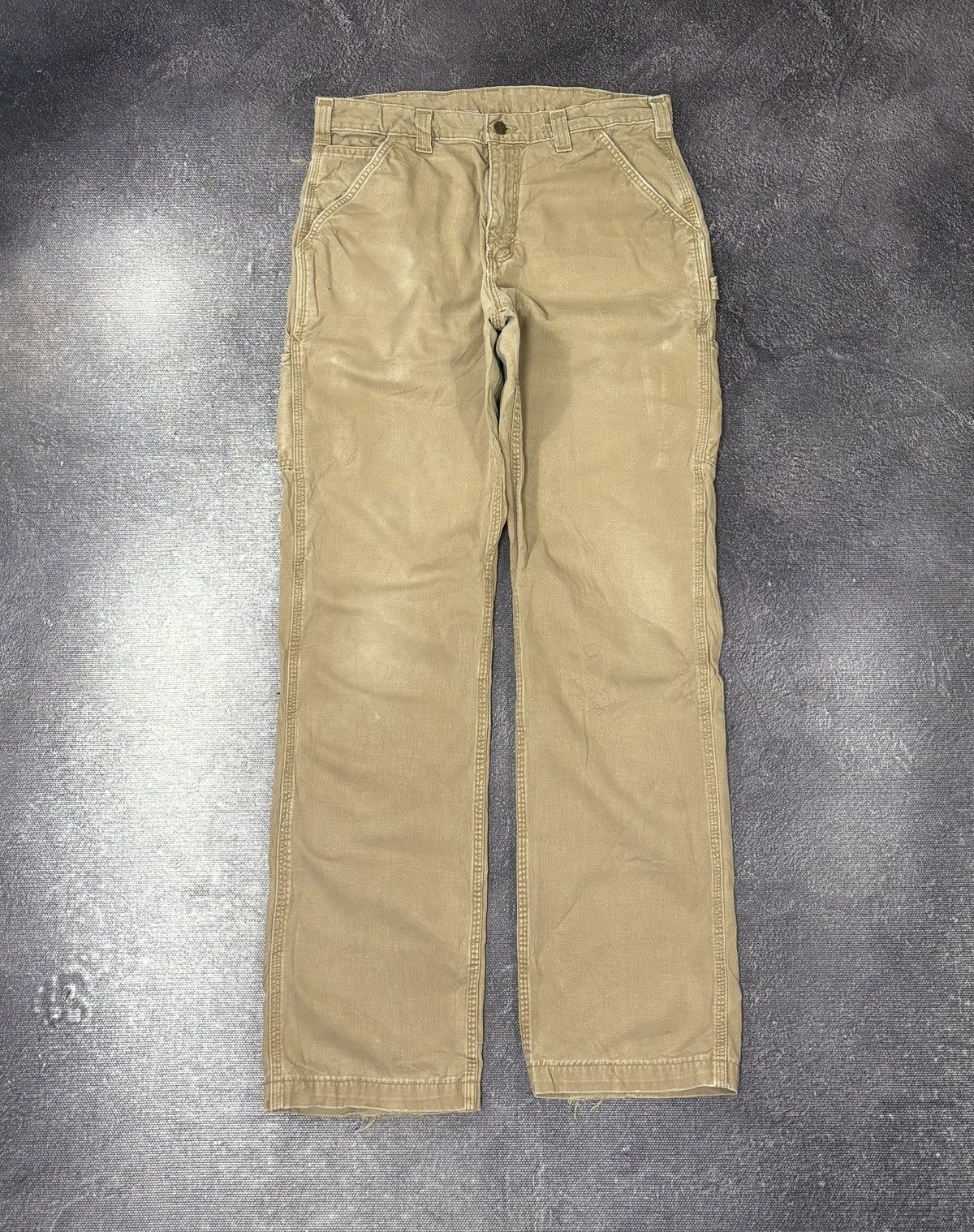 Carhartt Vintage Carhartt USA Relaxed Fit Work Carpenter Baggy Pants Size US 34 / EU 50 - 2 Thumbnail