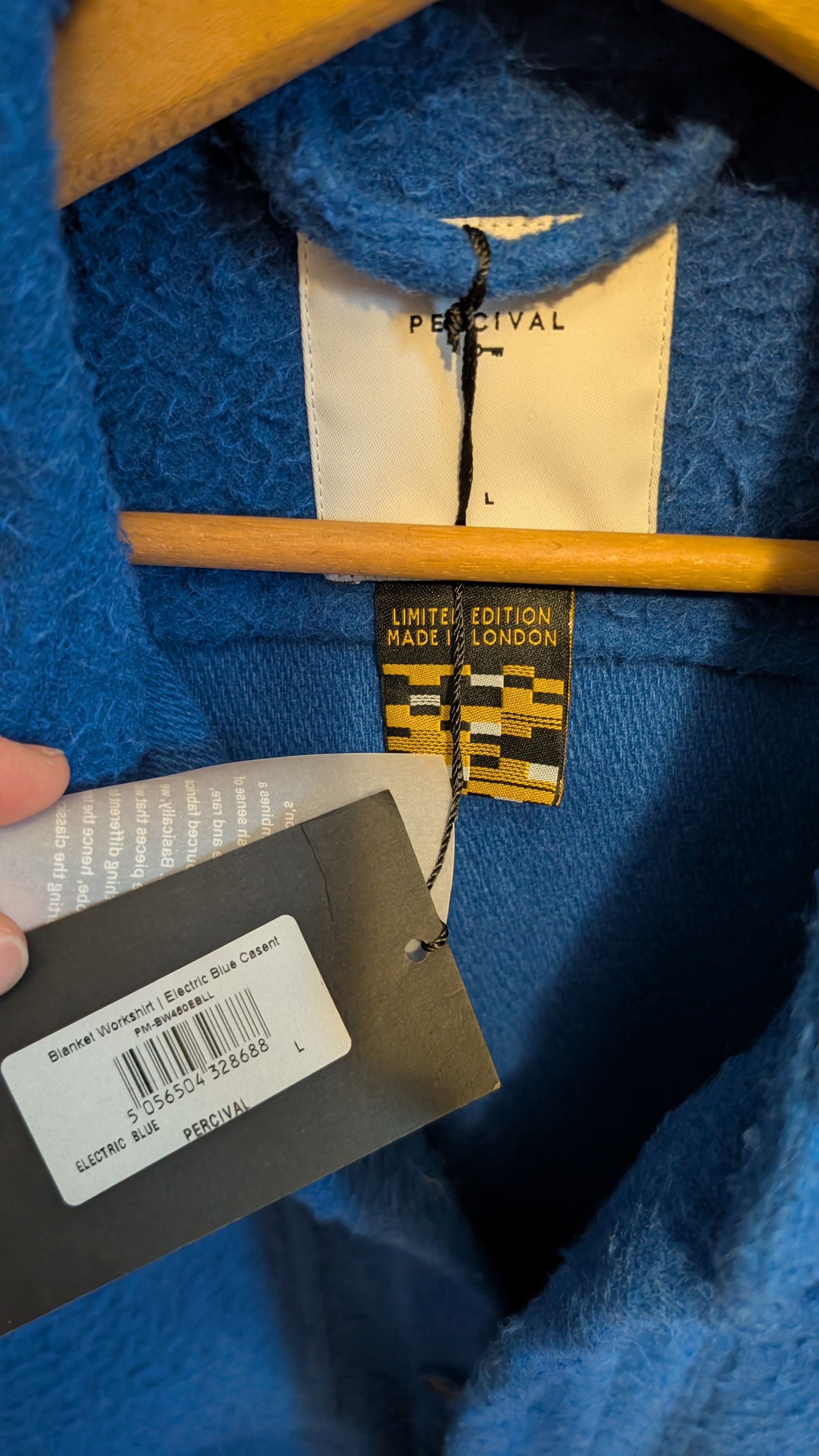 Percival Casentino wool over shirt Size US L / EU 52-54 / 3 - 2 Thumbnail