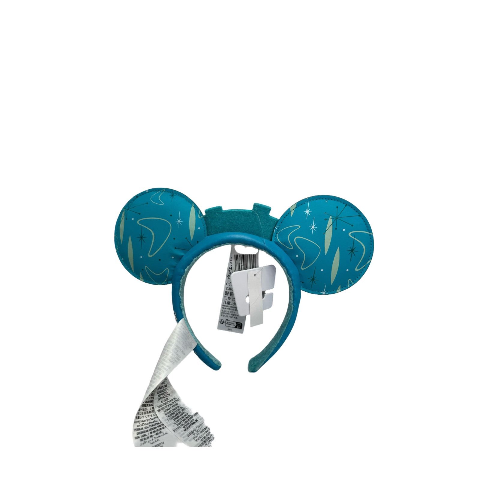 Disney Mickey Ears Disneyland Souvenir 2022 Headband NEW #G911 Size ONE SIZE - 3 Thumbnail