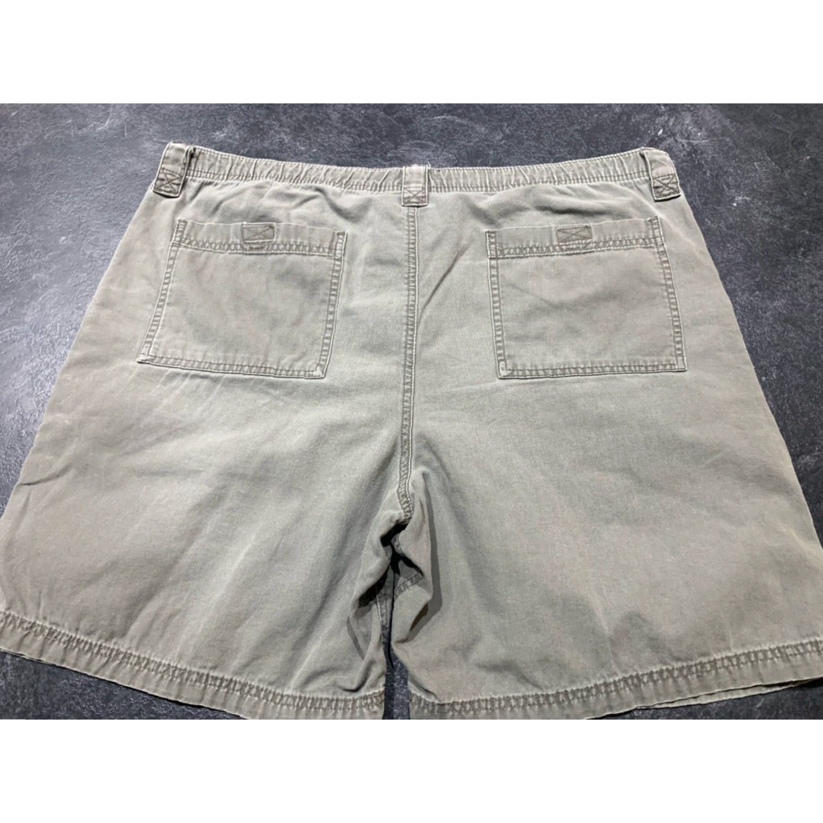 Wrangler VINTAGE Wrangler Men's Cargo Shorts Size 40 Cotton Olive Flat Front Pockets Relaxed Fit Outdoor Size US 40 / EU 56 - 5 Thumbnail