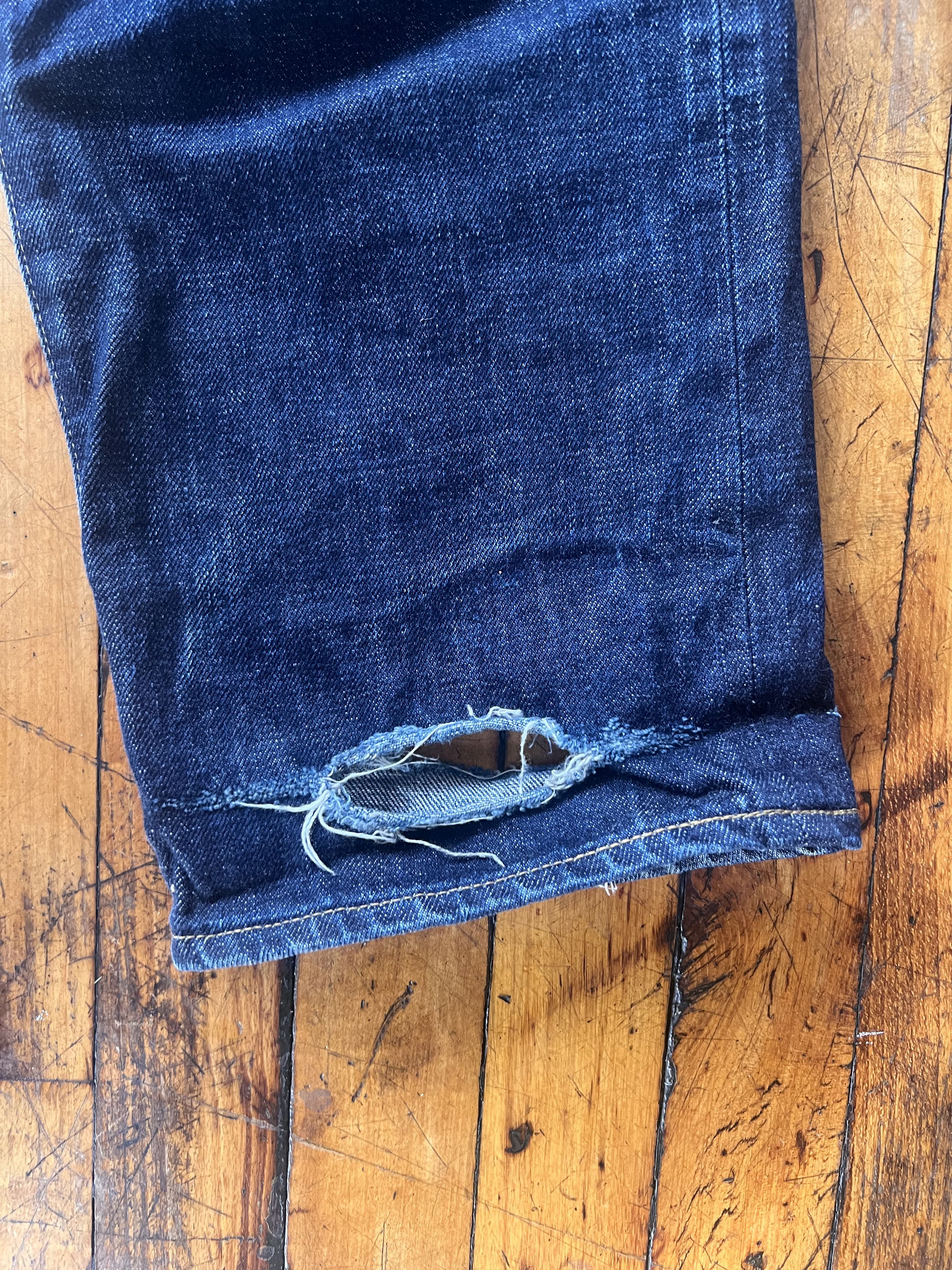 Stevenson Overall Co. Stevenson Overall Company - 220 Raw Denim - W31 Size US 31 - 6 Thumbnail