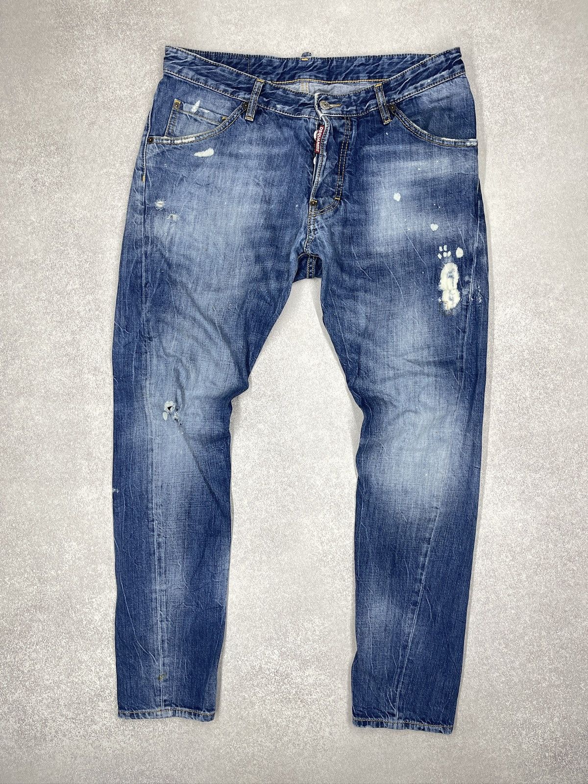 Dsquared2 Dsquared2 Classic Kenny Jeans Denim Distressed Size US 34 / EU 50 - 8 Thumbnail
