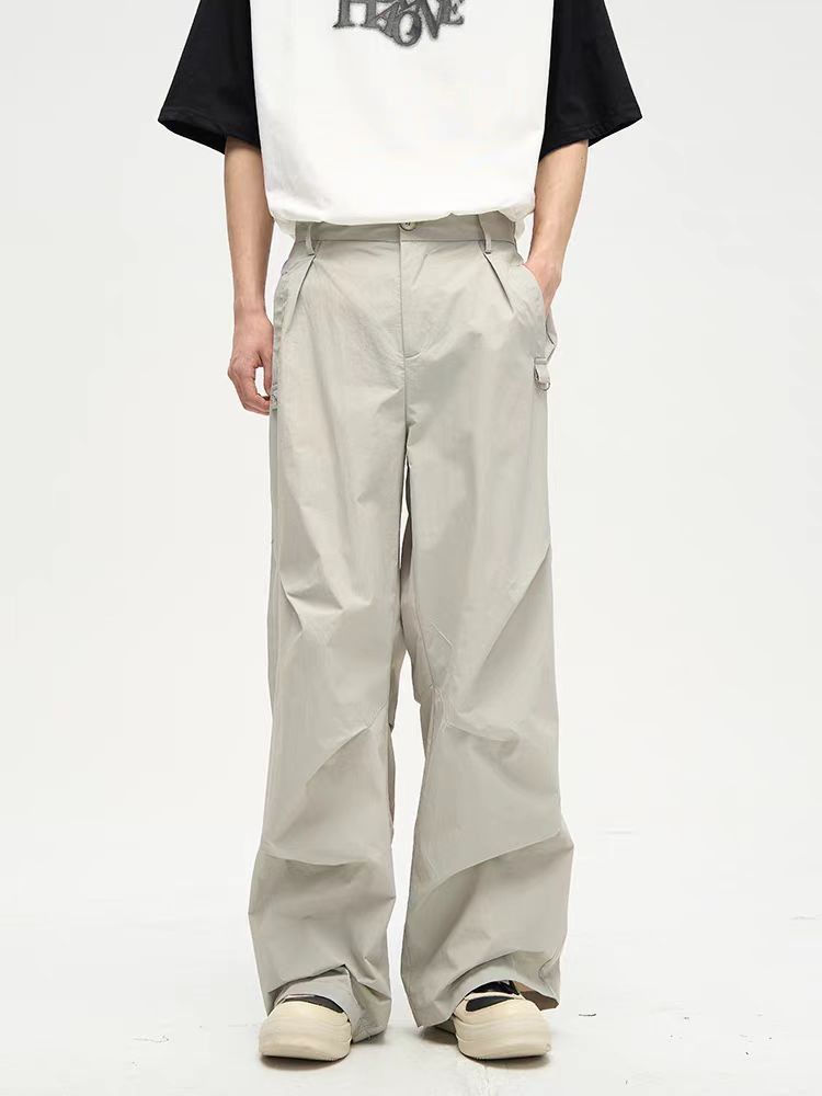 Japanese Brand × Vintage High Street Off-White Loose Casual Trousers Size US 30 / EU 46 - 2 Thumbnail