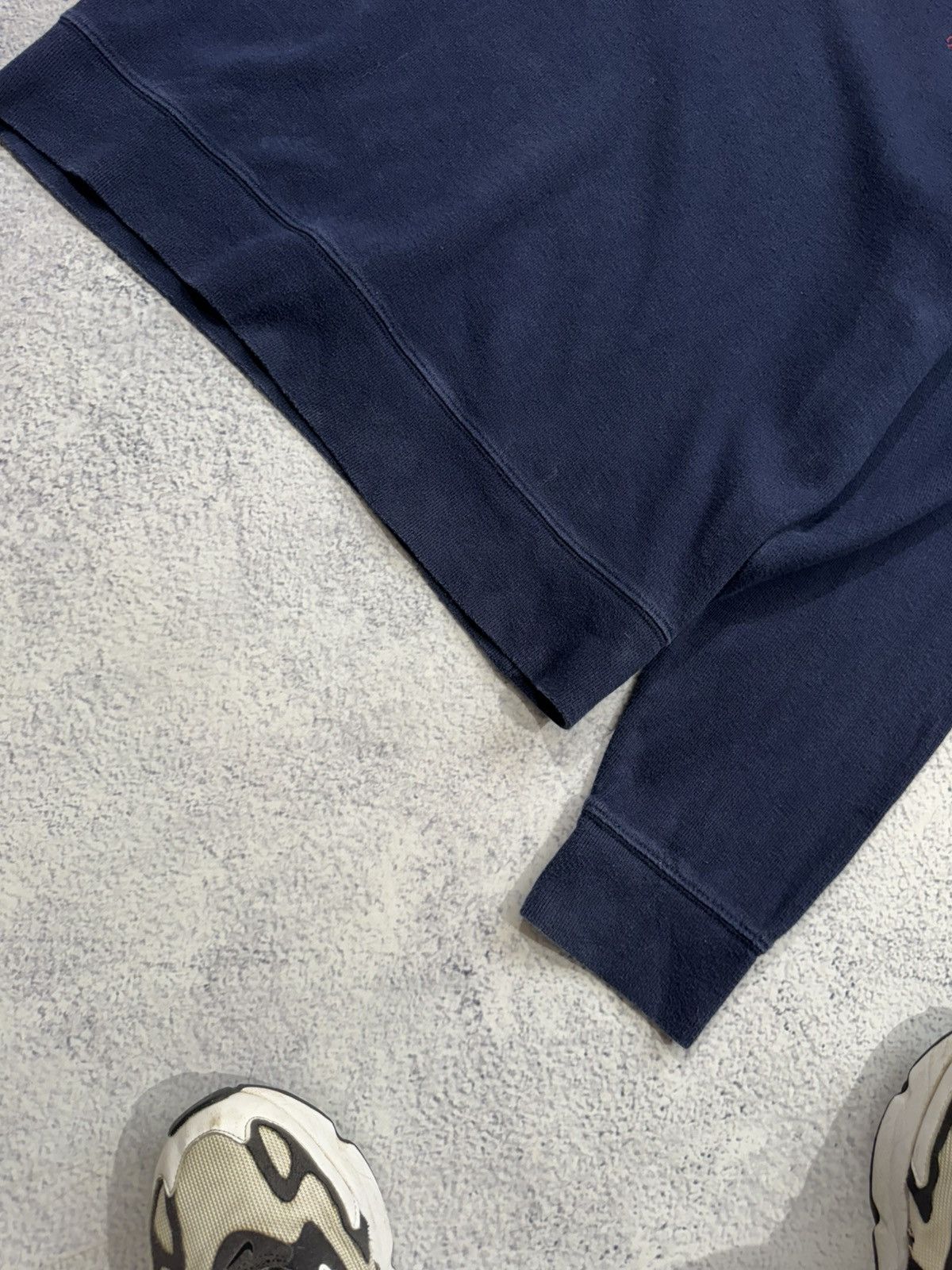Polo Ralph Lauren × Vintage Vintage Polo Ralph Lauren sweatshirt M L men’s blue knit 90s Size US M / EU 48-50 / 2 - 7 Thumbnail