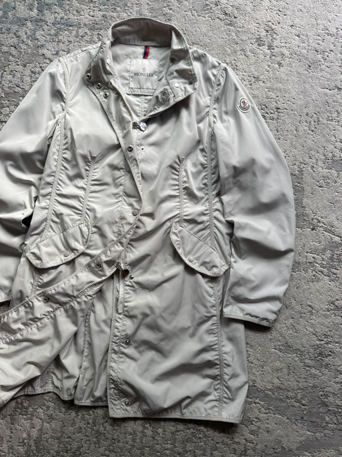 Moncler Moncler Argelia Nylon Jacket Size 2 Made In Armenia Size XS / US 0-2 / IT 36-38 - 3 Thumbnail