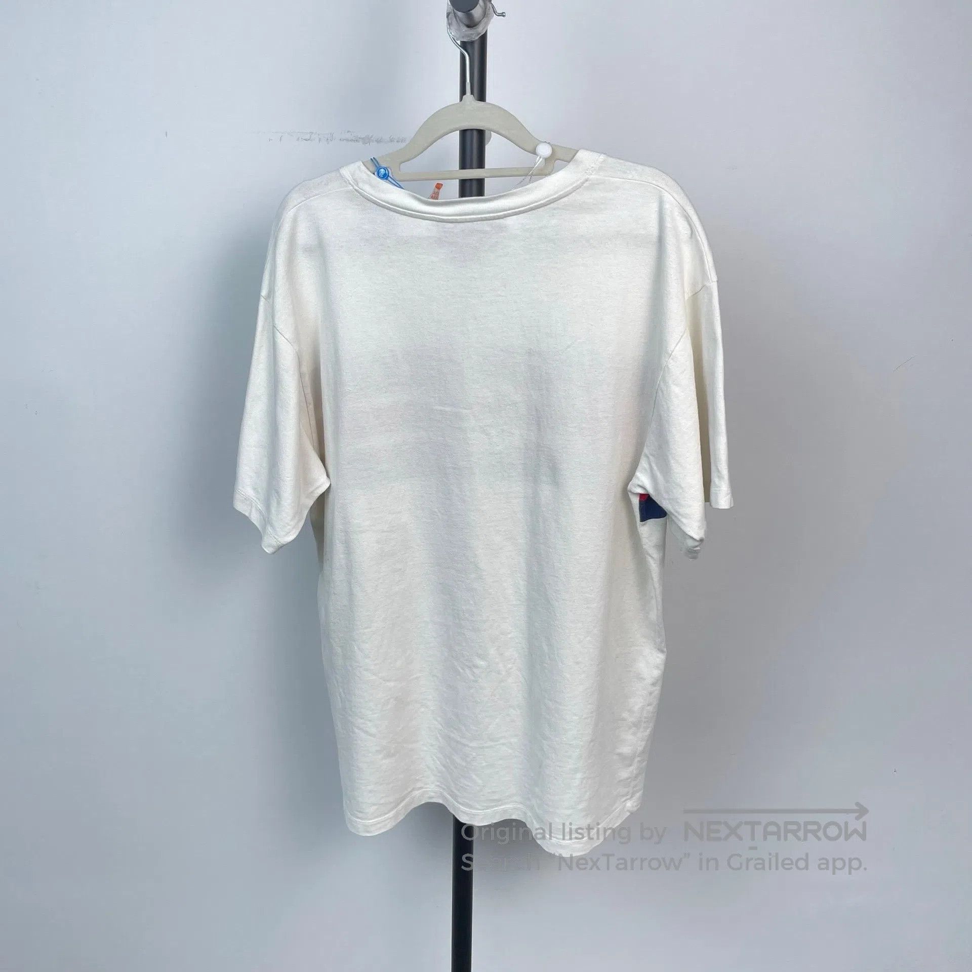 Gucci Guicci White and red blue striped logo short-sleeve T-shir Size US XS / EU 42 / 0 - 2 Thumbnail