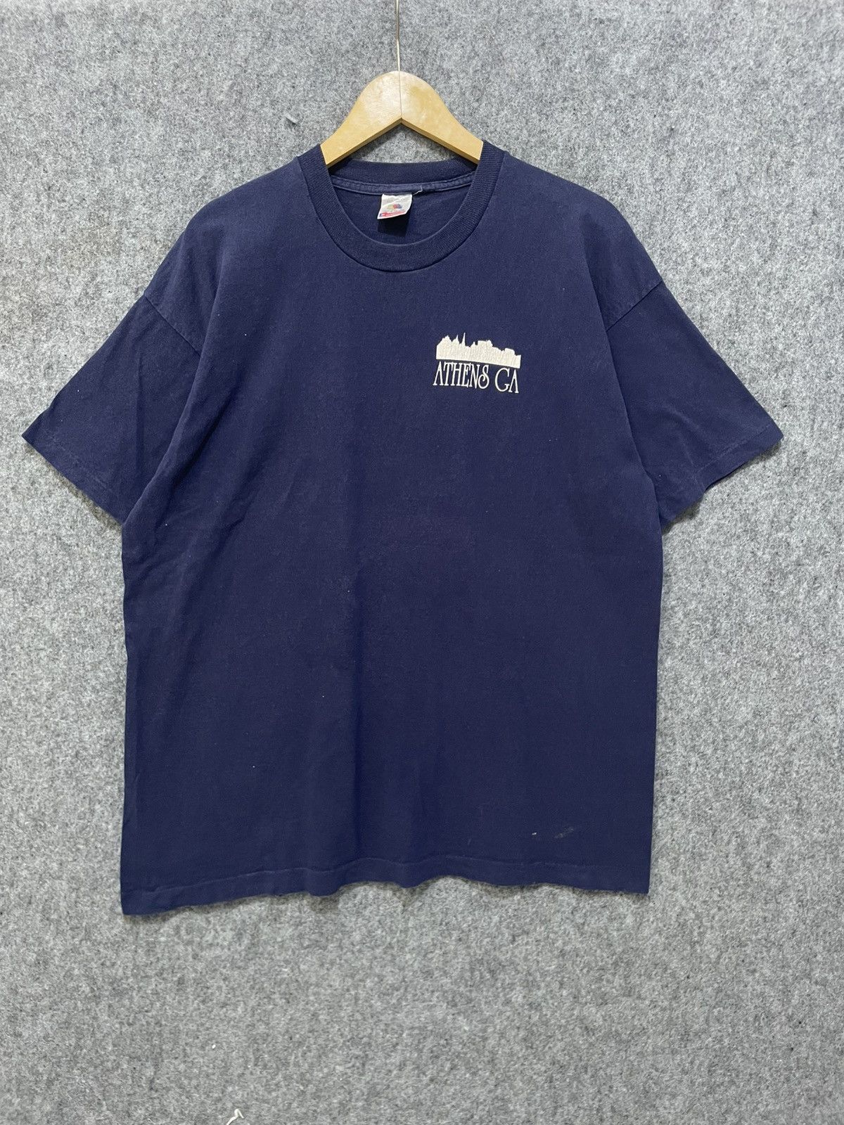 Band Tees Vintage 90s R.E.M Athens GA T-Shirt Size US XL / EU 56 / 4 - 3 Thumbnail
