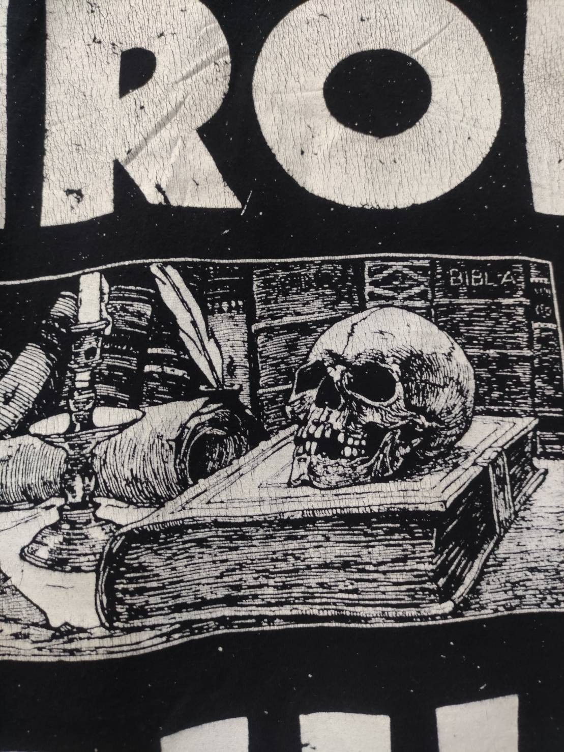 Band Tees Vtg Iron Chic Band " Cat&Skull " Bridge 9 Rec T-Shirt Size US L / EU 52-54 / 3 - 5 Thumbnail