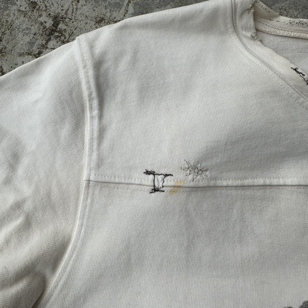Kapital College Numbered Football Prisoner repairs distressed tee Size US L / EU 52-54 / 3 - 7 Thumbnail