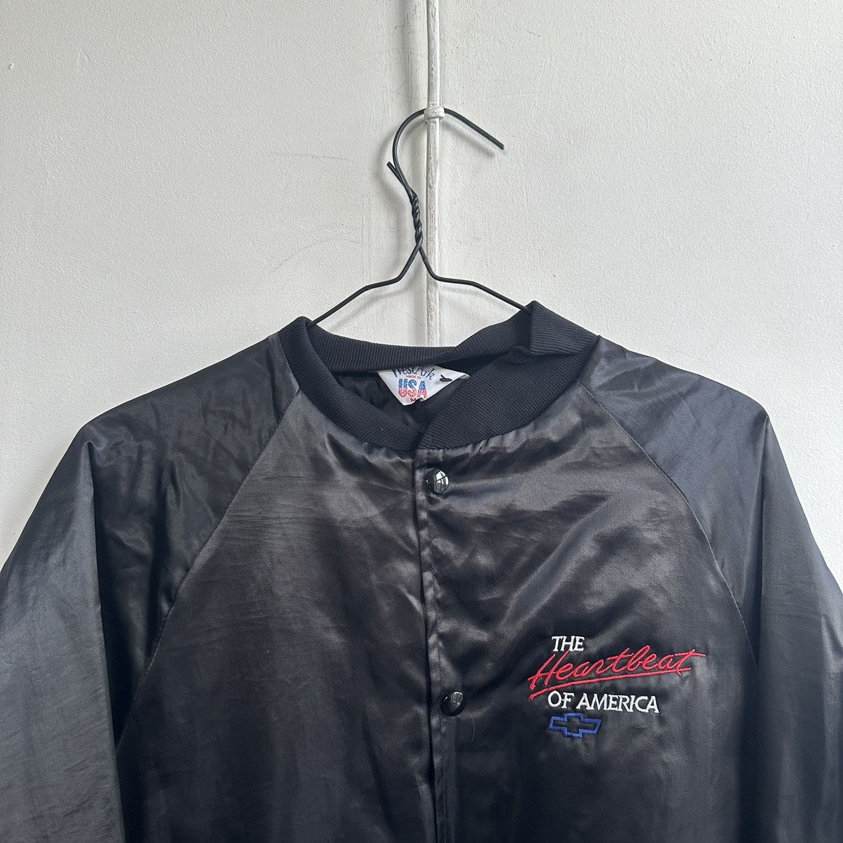 Chevrolet × Vintage Chevrolet Heartbeat of America light bomber jacket vintage Size US M / EU 48-50 / 2 - 12 Thumbnail