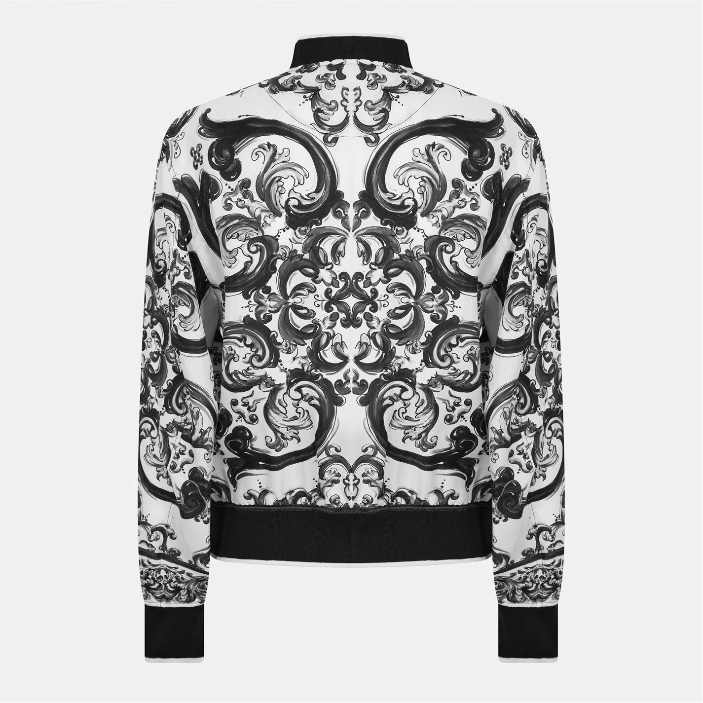 Dolce & Gabbana o1g2r1mq0426 Metal Hardware Bomber Jacket in Multicolor Size US L / EU 52-54 / 3 - 2 Thumbnail