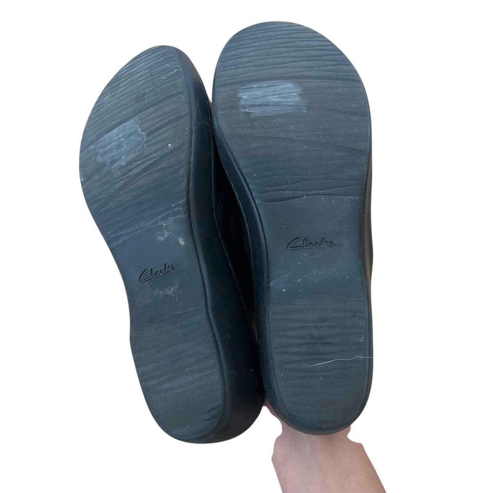 Clarks Clarks Collection Delana Amber Black Leather Slip On Clogs 7 Size US 7 / IT 37 - 5 Thumbnail