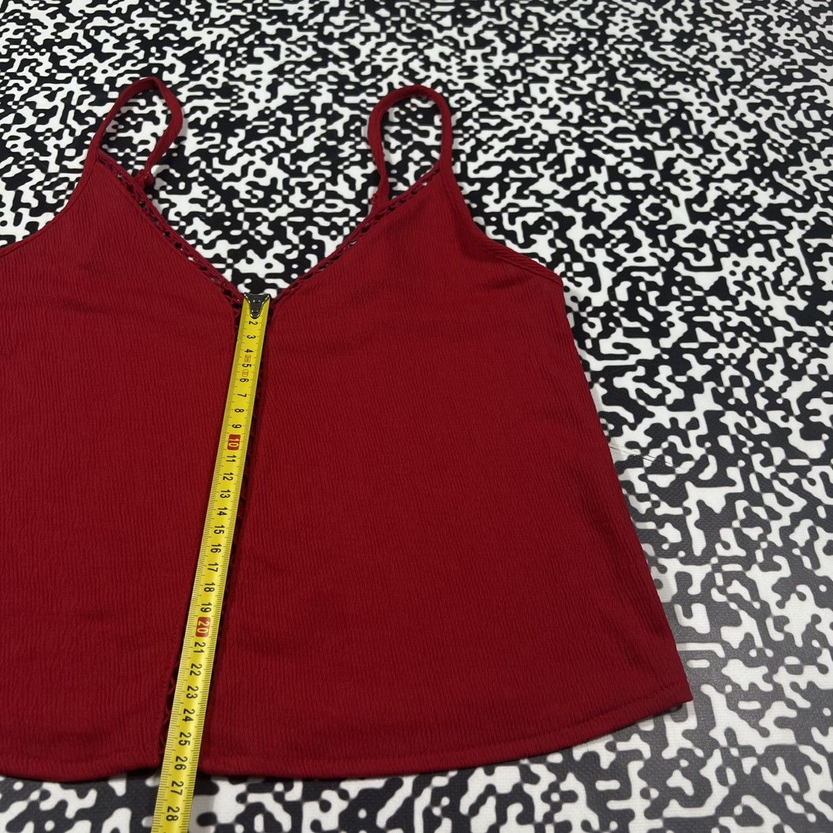 Vintage Vintage Y2K Sexy Retro Red Tank Top Japanese 90s Style Size M / US 6-8 / IT 42-44 - 14 Thumbnail