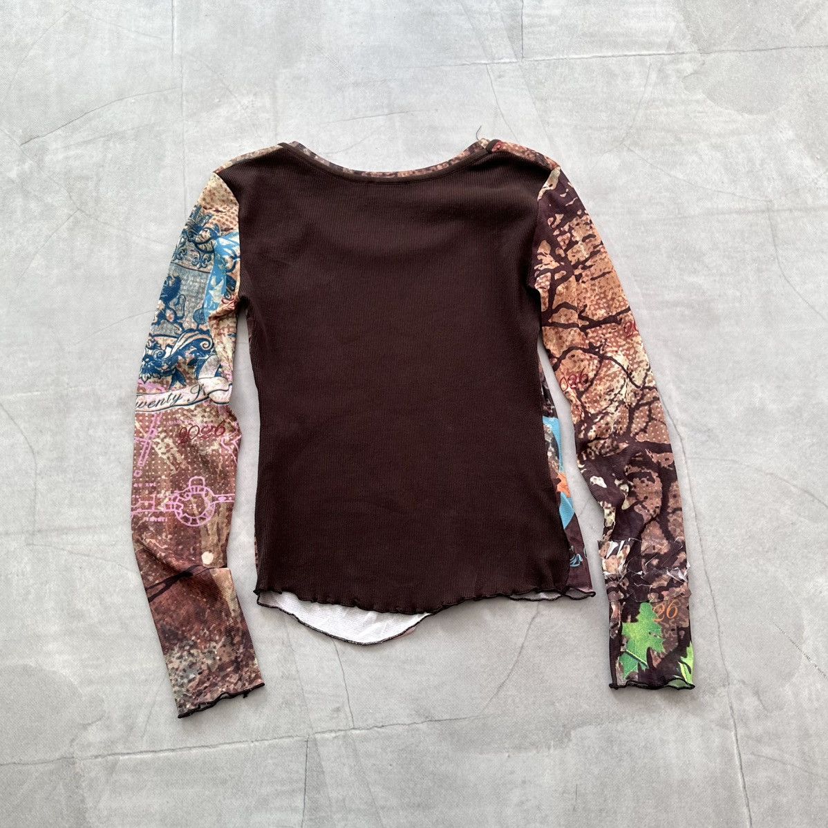 Hysteric Glamour × Undercover France Mesh Top Tattoo Long Sleeve T Shirt Cop Copine Vibe Size S / US 4 / IT 40 - 13 Thumbnail