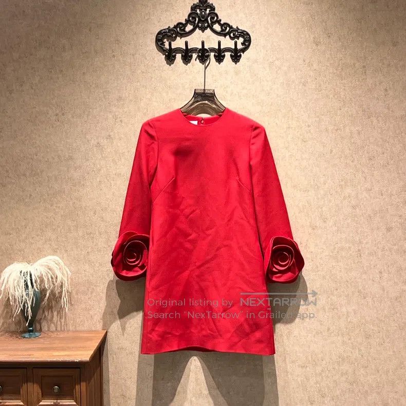 Valentino Valentino Heavy industry haute couture rose dress Size XS / US 0-2 / IT 36-38 - 1 Thumbnail