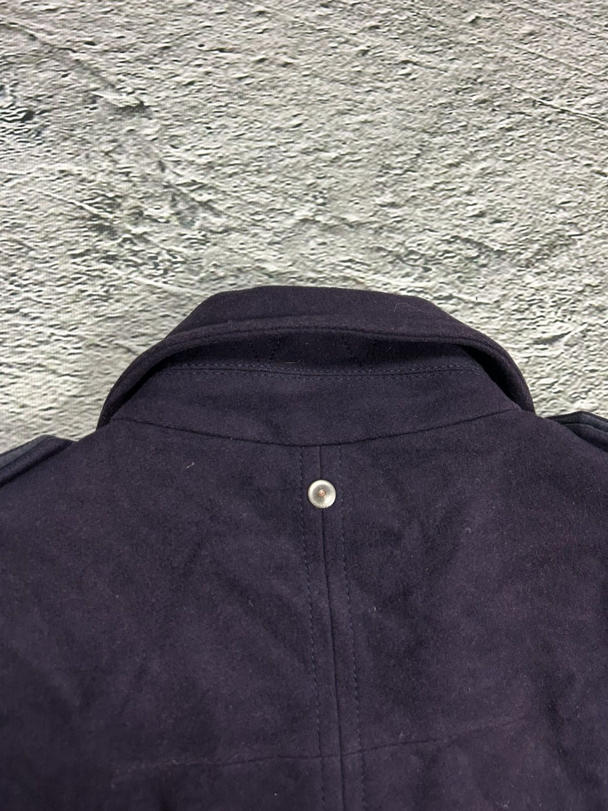Diesel × Vintage Diesel coat purple Y2K wool cashmere blend vintage Size US S / EU 44-46 / 1 - 14 Thumbnail