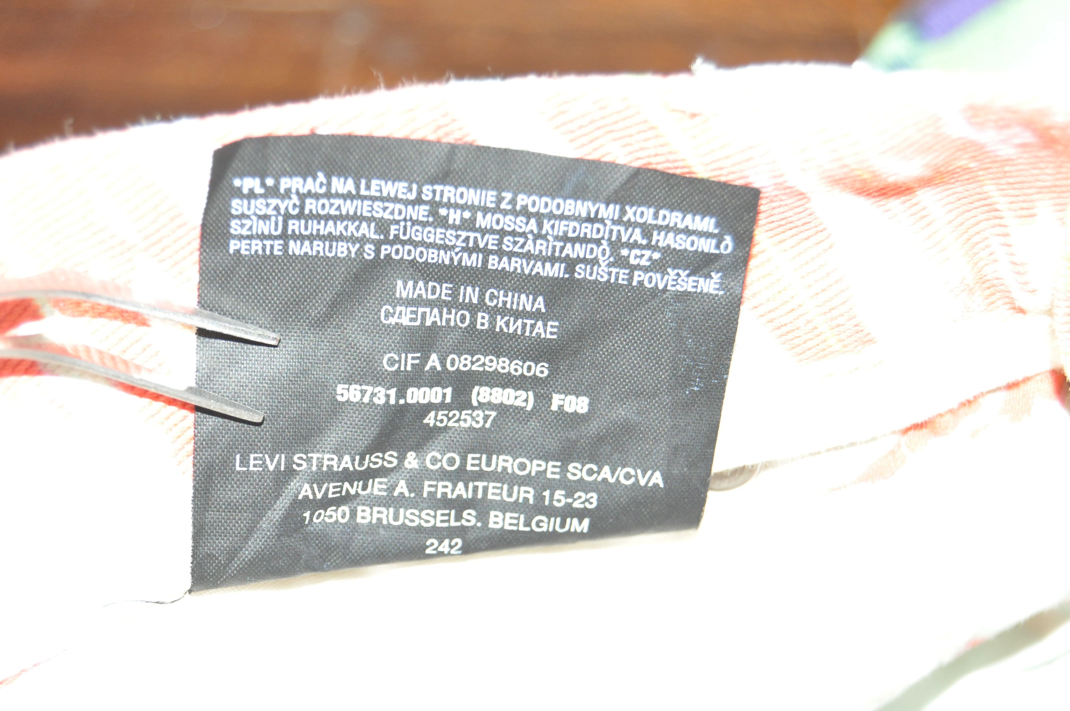 Damien Hirst × Levi's Levi's - Damien Hirst - 2008 - Spin Denim Jean Size US 30 / EU 46 - 12 Thumbnail