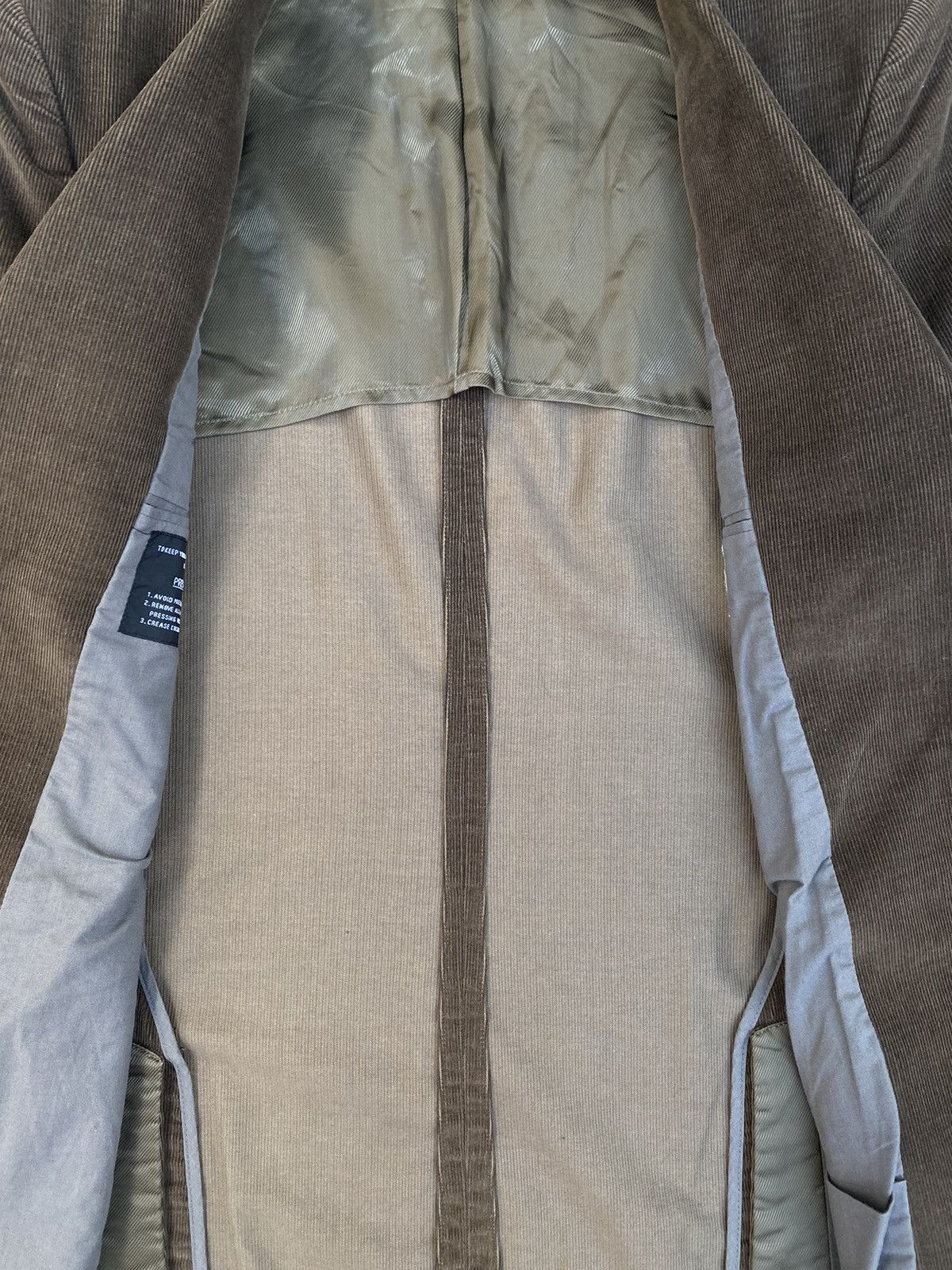 Maison Margiela Archive! S/S 2002 Maison Margiela- Campaign Corduroy Blazer Size US M / EU 48-50 / 2 - 16 Thumbnail