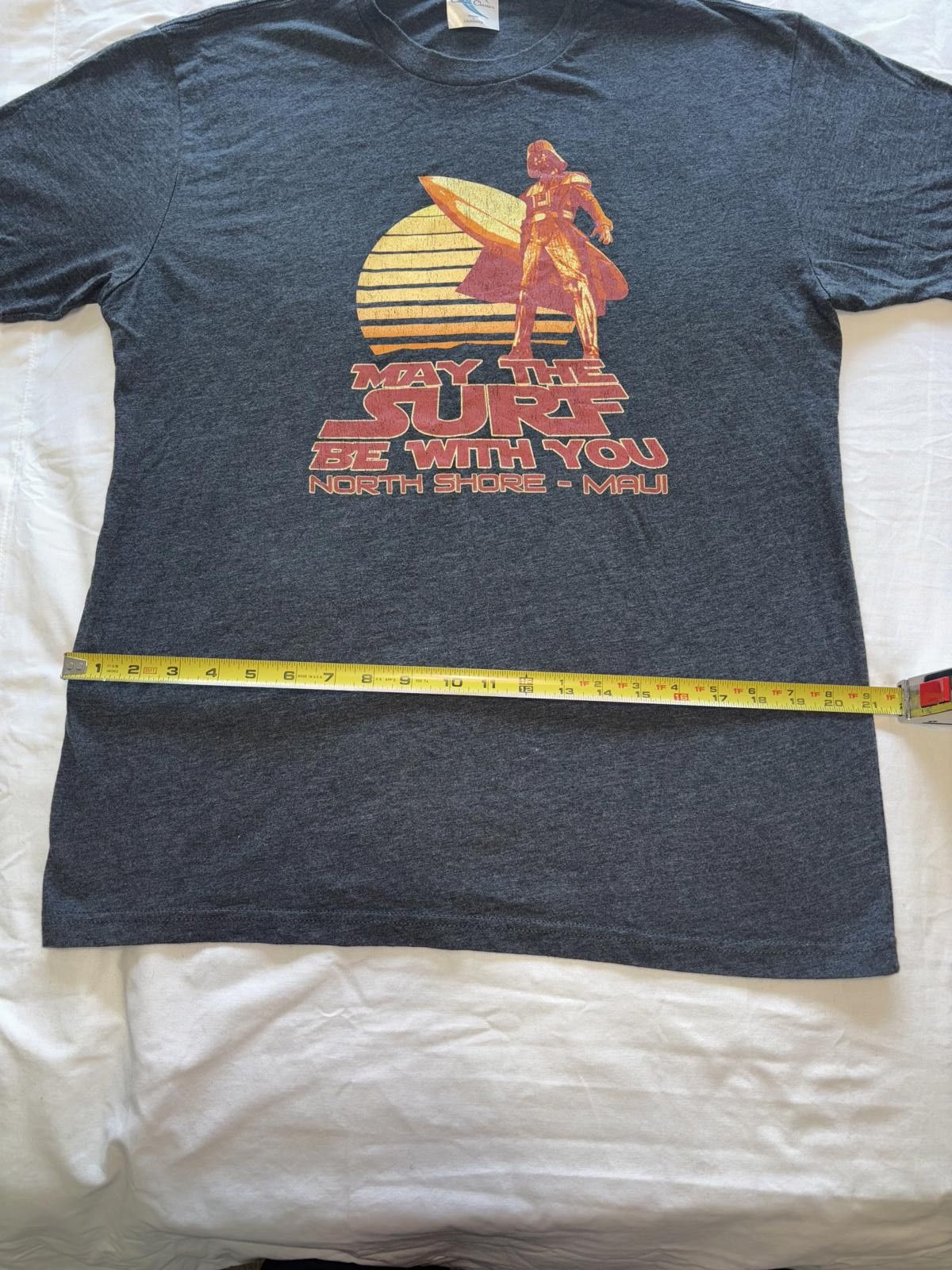 Designer Vintage Star Wars Graphic Tee - Gray Size US M / EU 48-50 / 2 - 7 Thumbnail