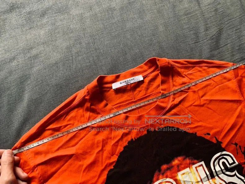 Givenchy Givenchy Runway Orange Print Short-sleeved Shirt. Size US S / EU 44-46 / 1 - 5 Thumbnail